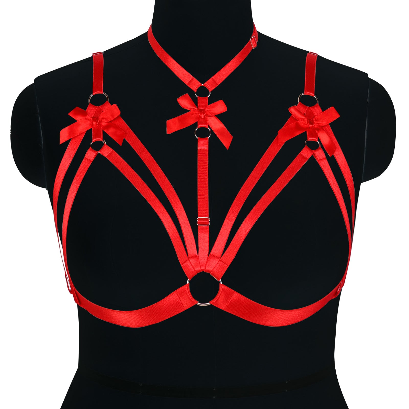 Bow Spandex Harness Top