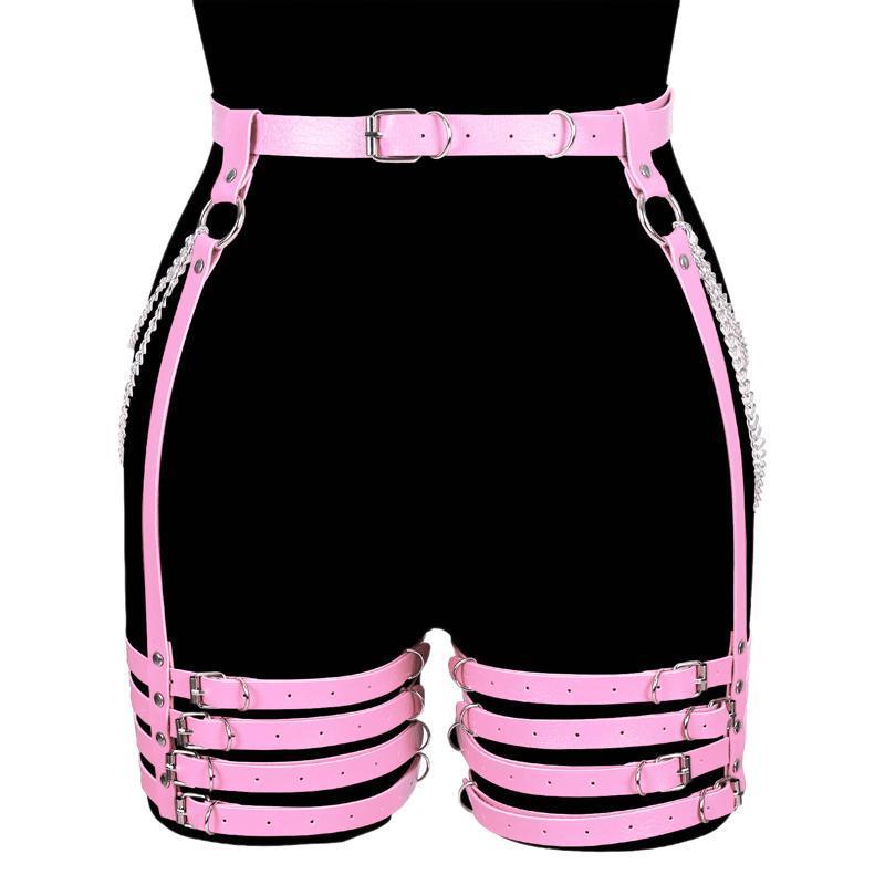 Black Vegan Leather Harness Rave clothes,rave outfits,edc outfits,rave ...