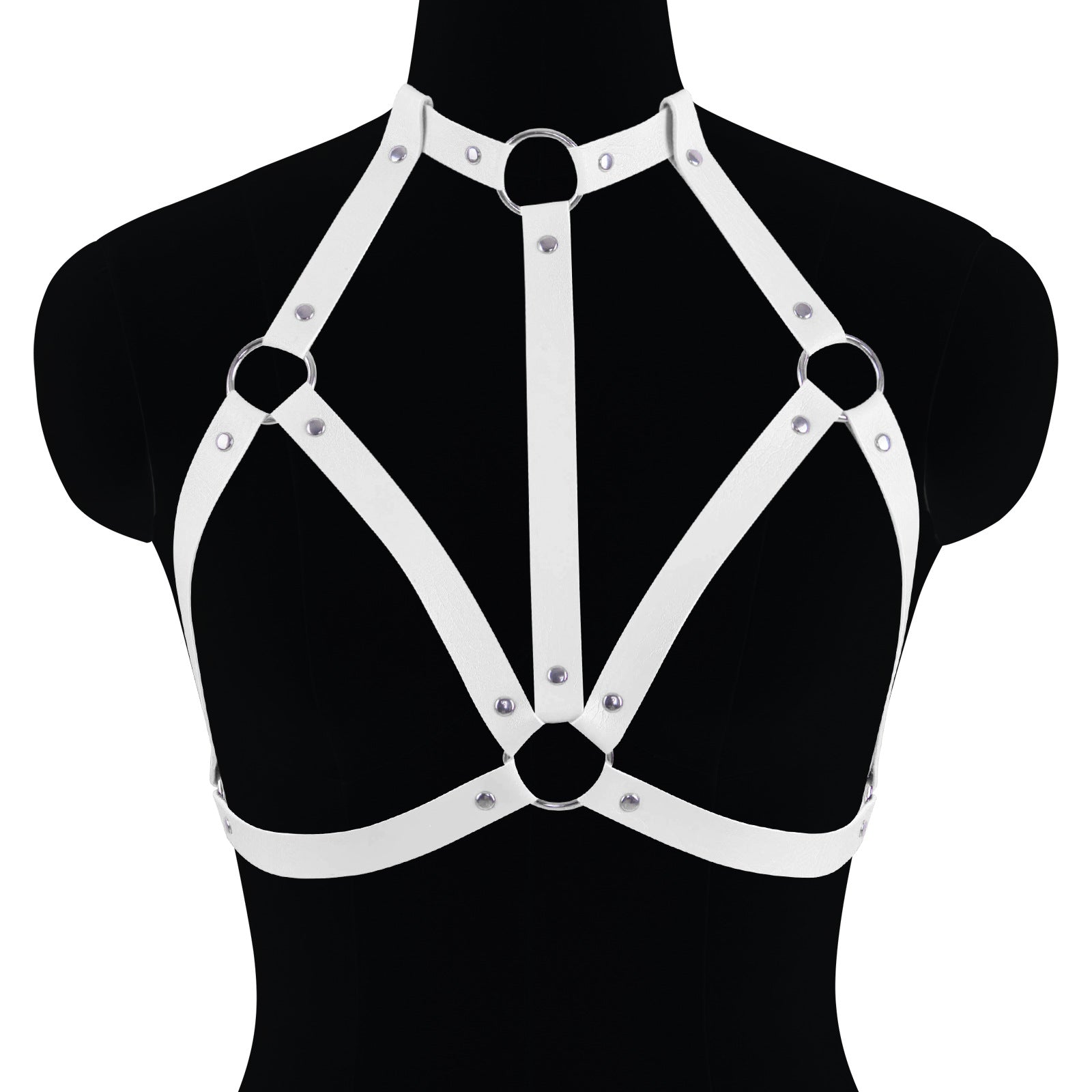 Lucid Vegan Leather Harness Top
