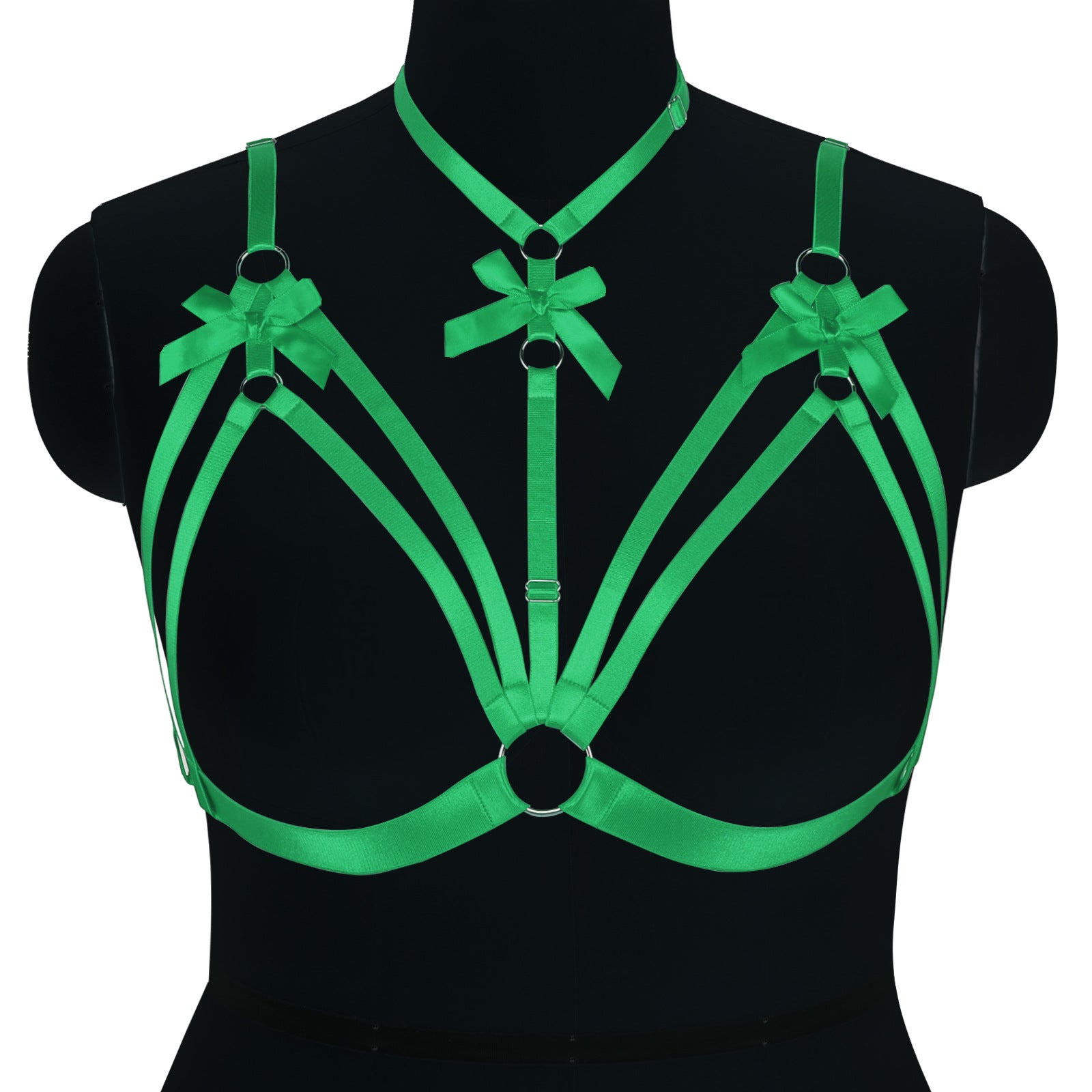 Bow Spandex Harness Top
