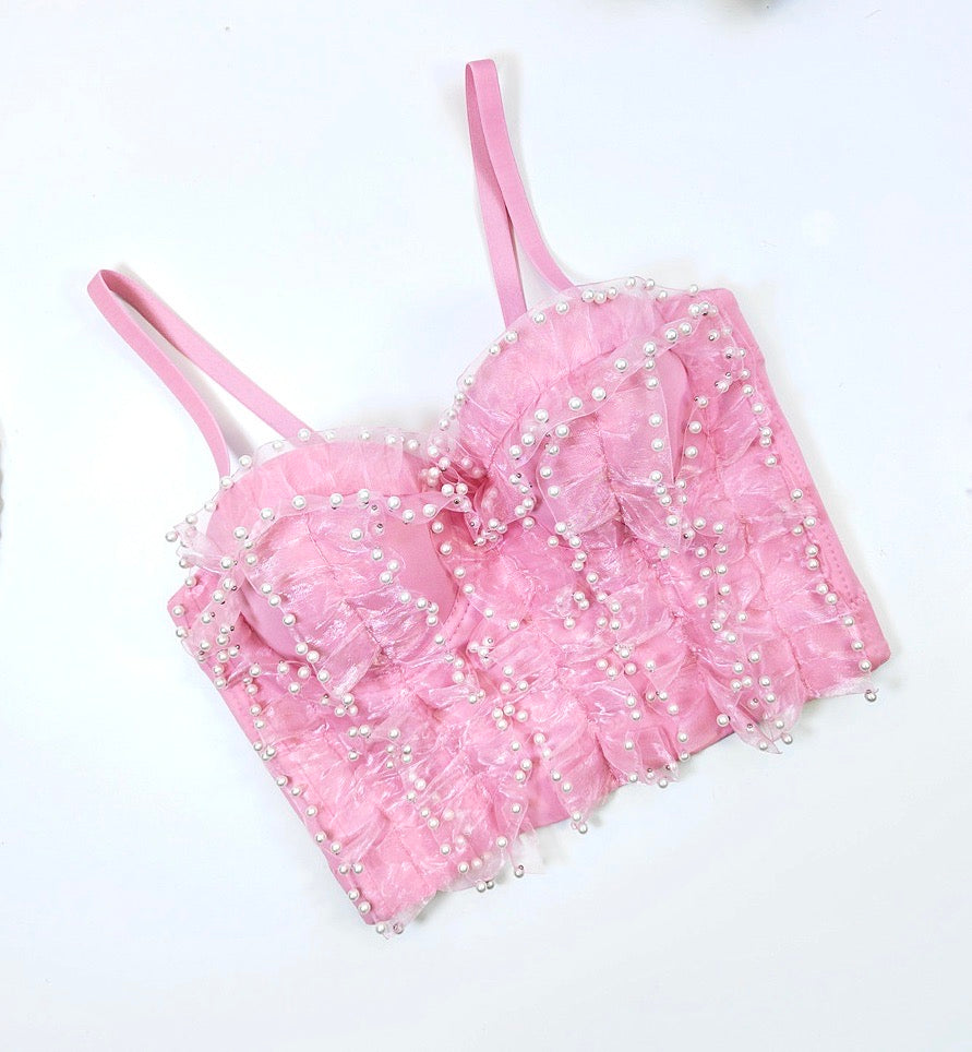 Pearl Whimsy Corset Top