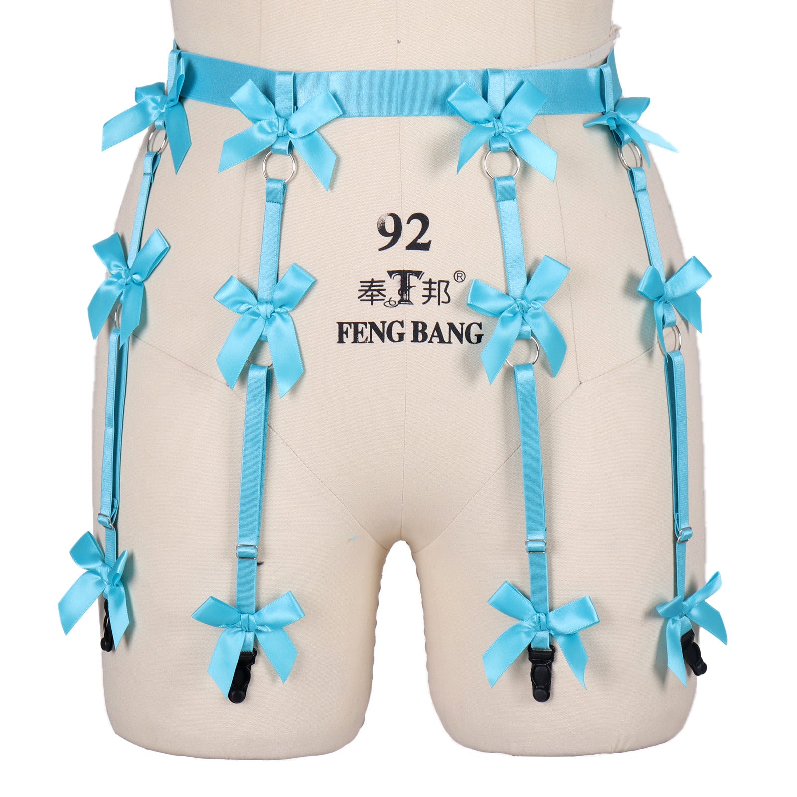 Bow Spandex Harness Belt