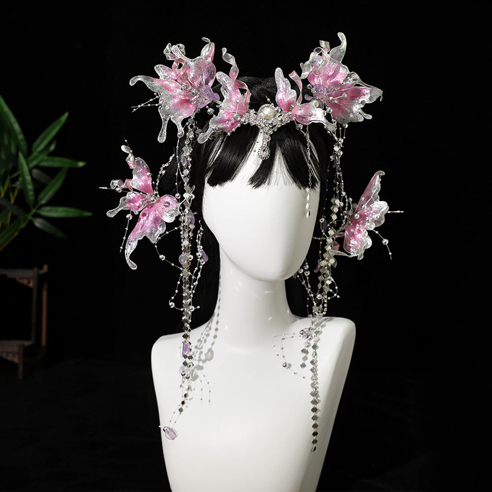 Rose Bloom Genesis Goddess Head Piece