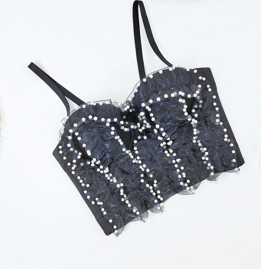 Pearl Whimsy Corset Top