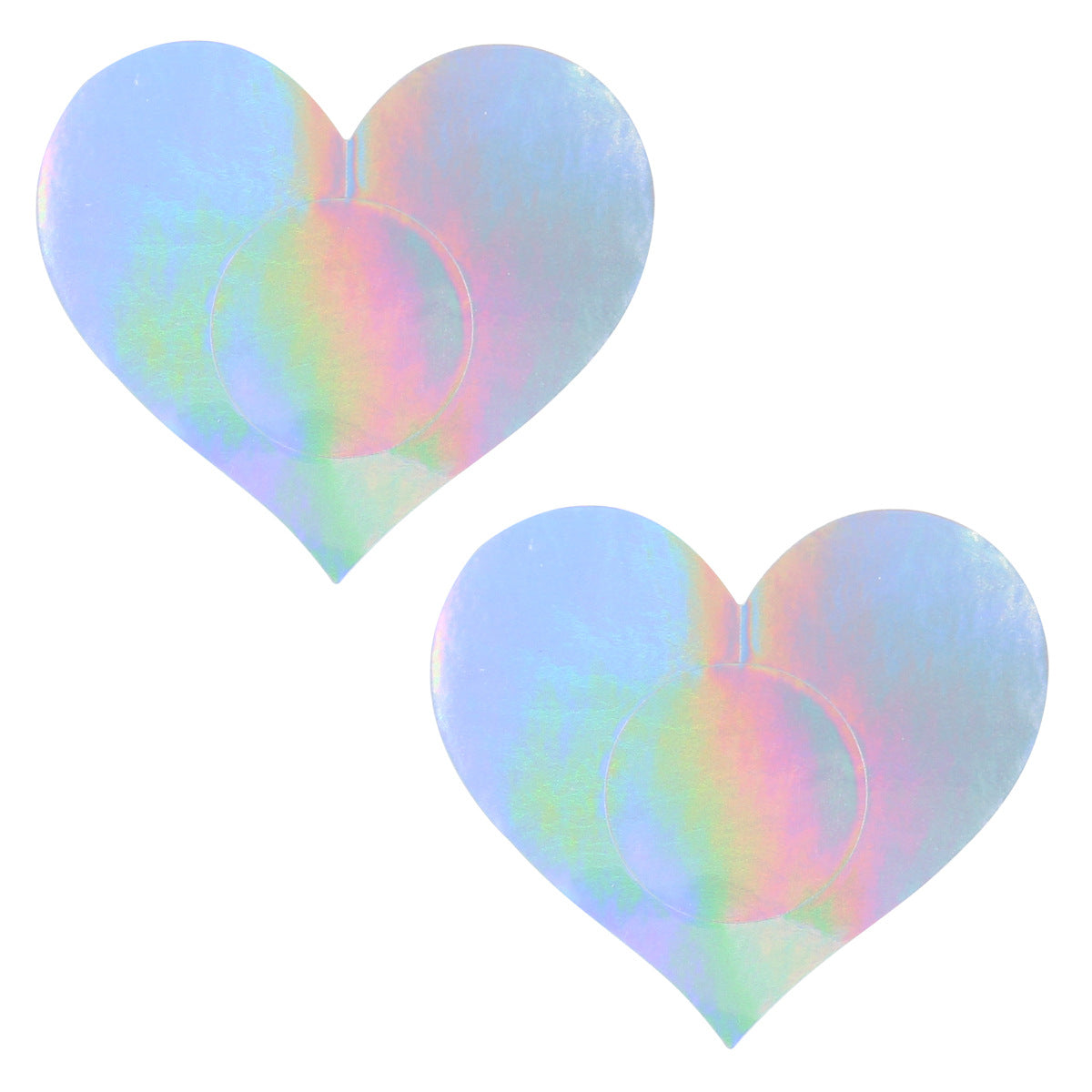 Holographic Heart Pasties