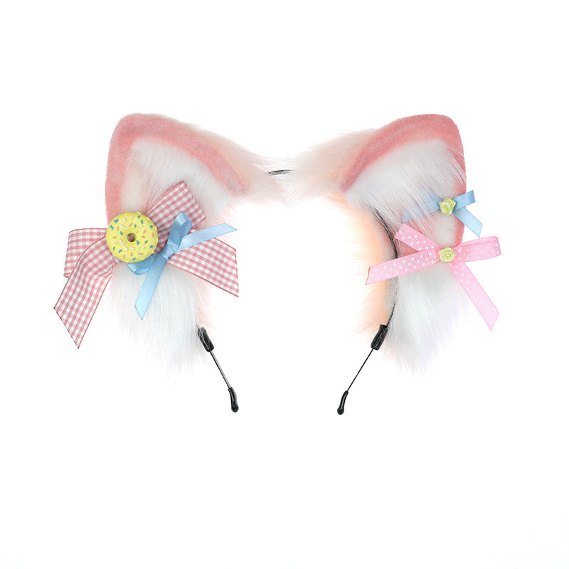 Candy Fox Fuzzy Headband