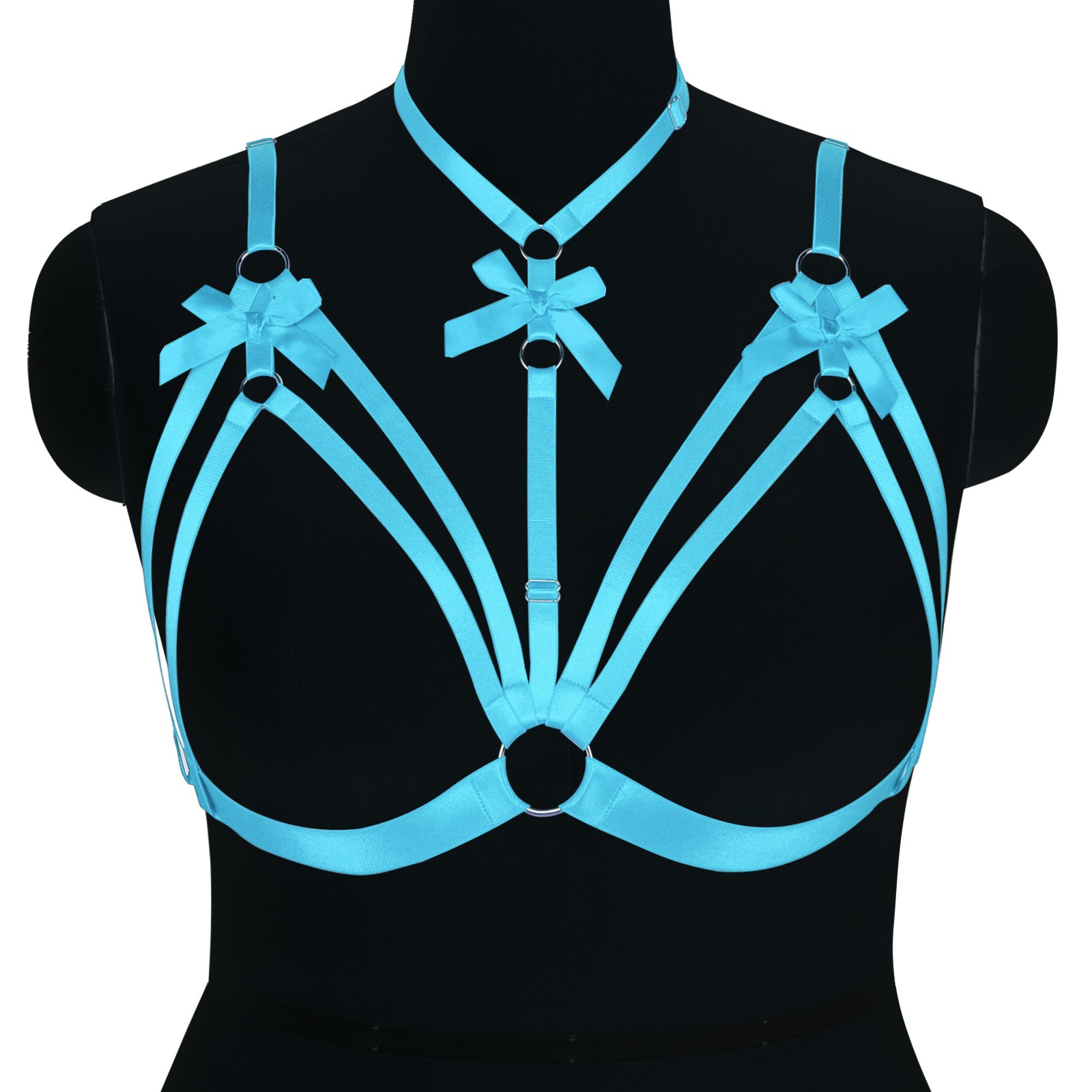 Bow Spandex Harness Top