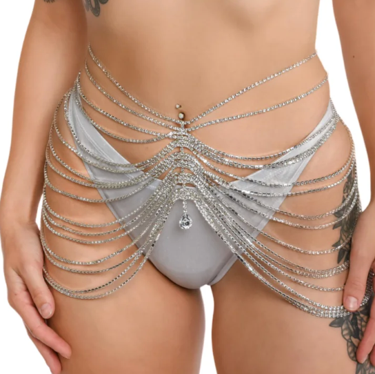 Crystal Fairy Rhinestone Skirt