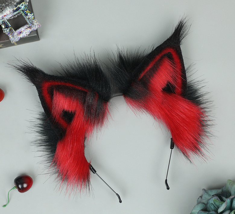 Red Fox Fuzzy Headband