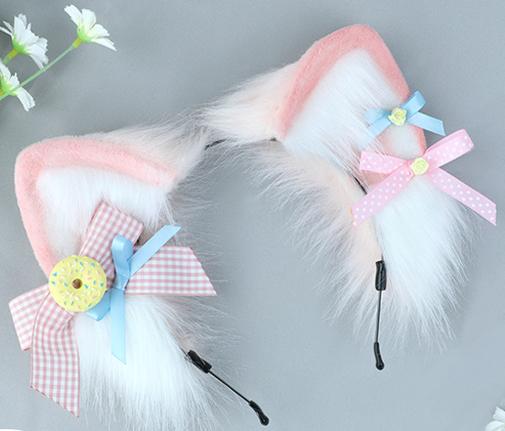 Candy Fox Fuzzy Headband