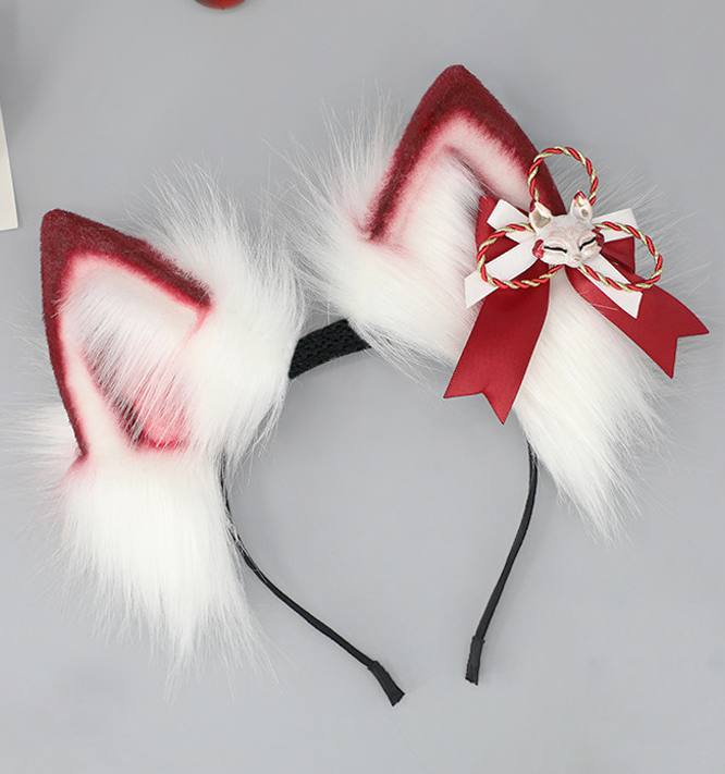 Red Fox Fuzzy Headband