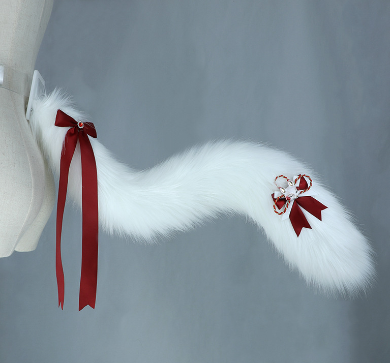 Red Fox Fuzzy Headband & Tail Set