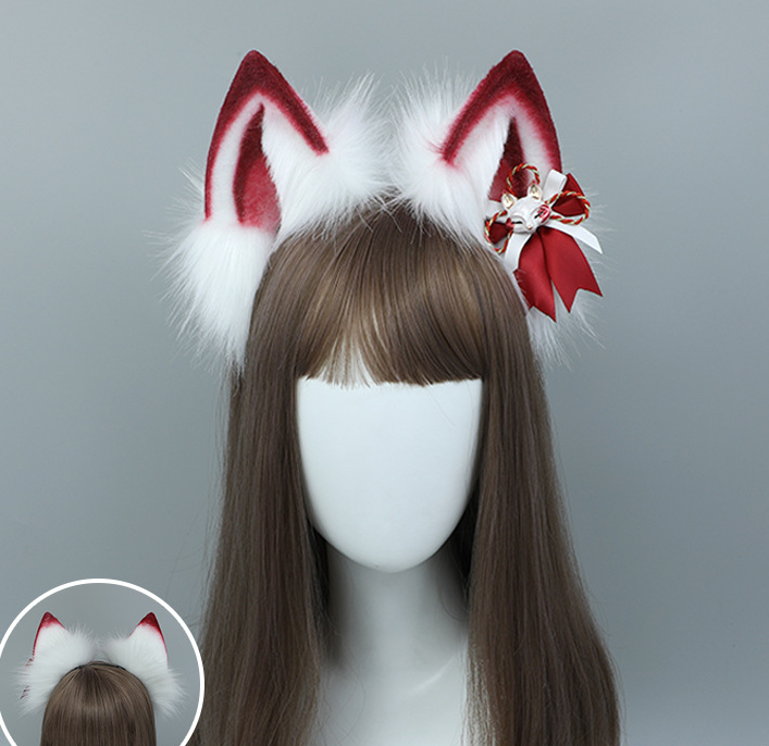 Red Fox Fuzzy Headband