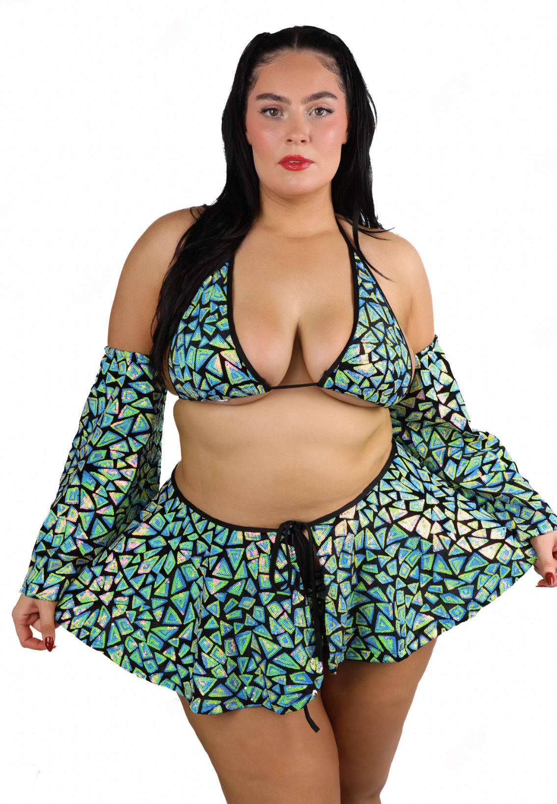 PLUS Aqua Blueberry Disco Aura Set to (4 pcs)