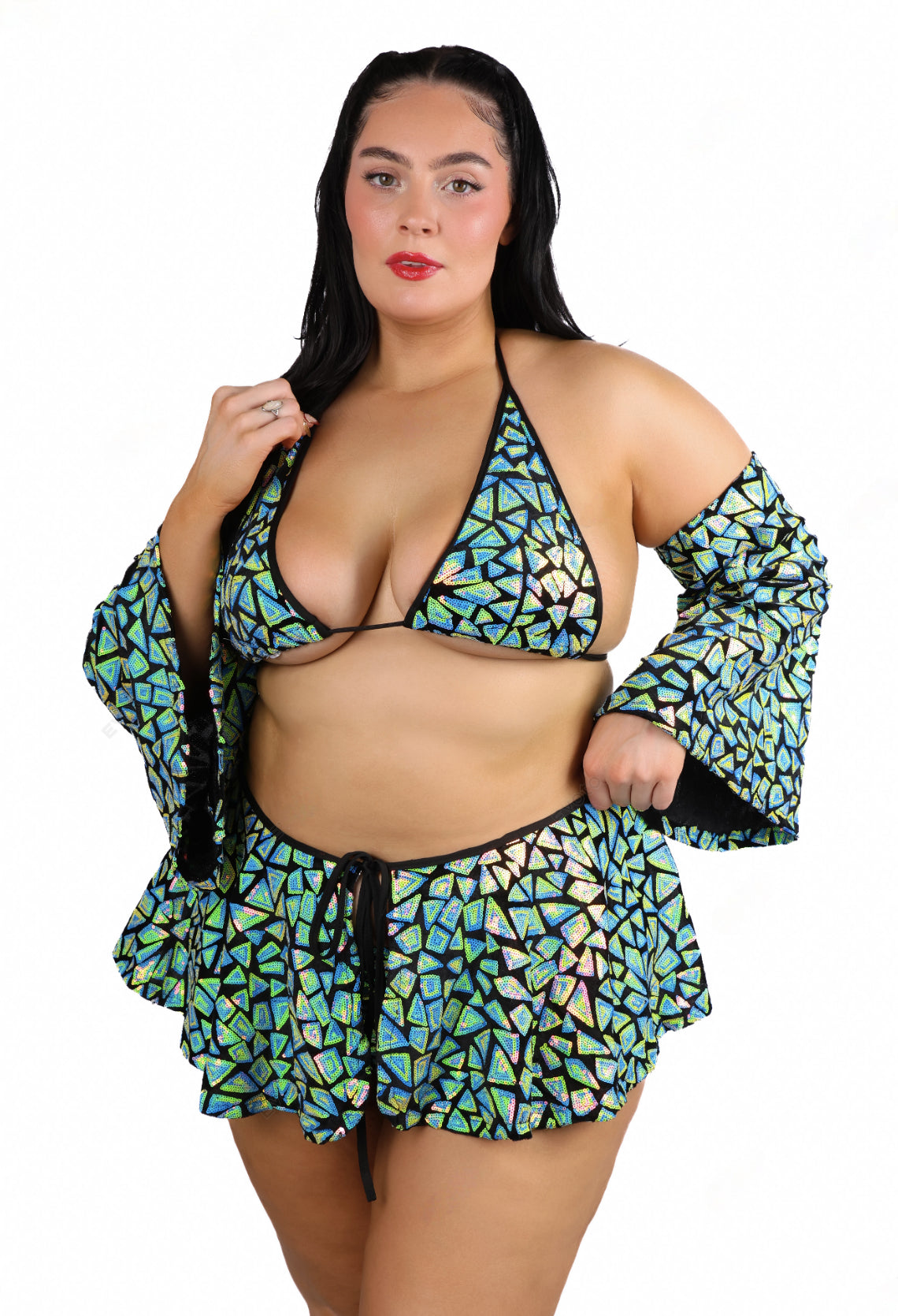 PLUS Aqua Blueberry Disco Aura Set to (4 pcs)