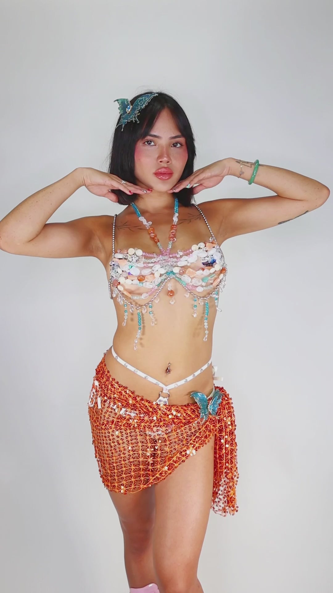 Amber Siren Jewelry Top