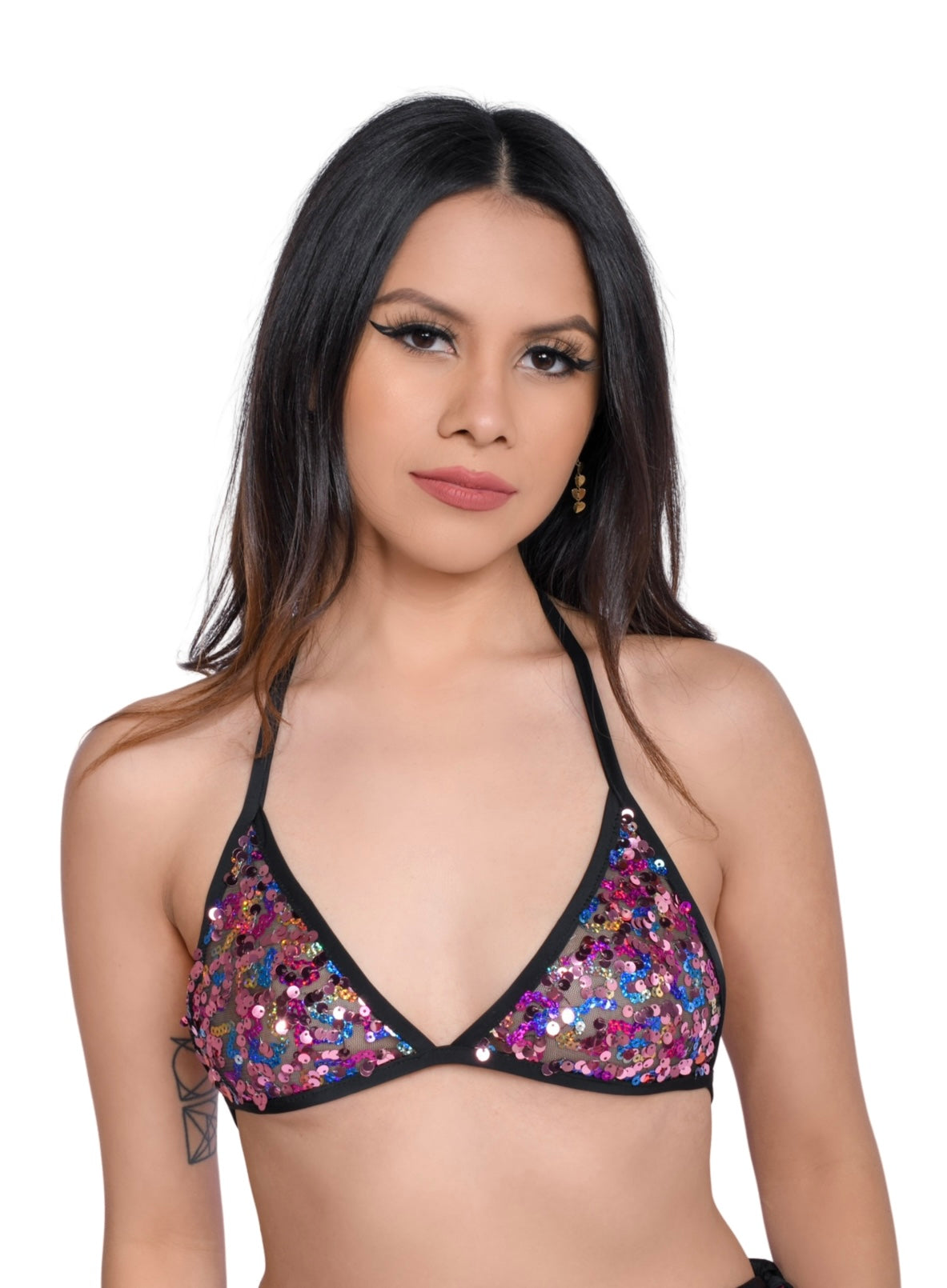 Sugar Plum Sequin Bralette