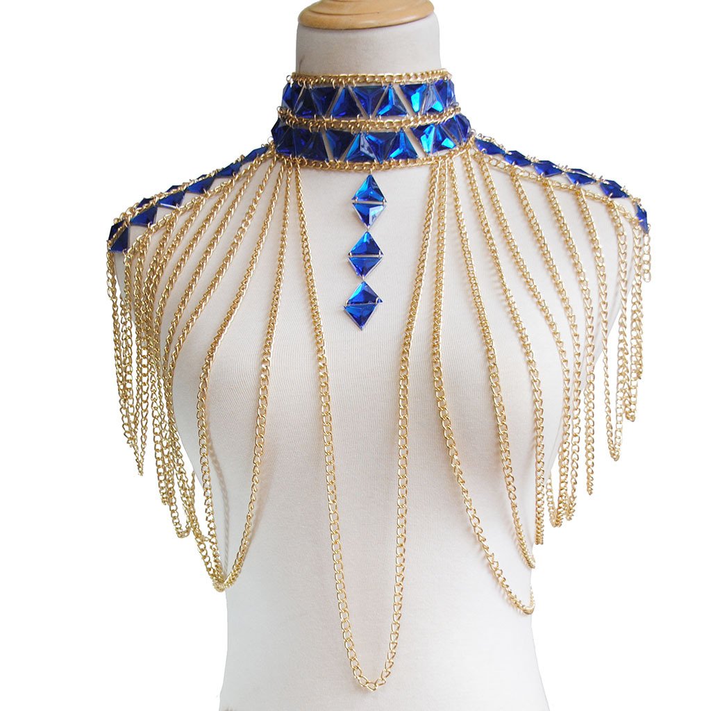 Exotic Egyptian Chain Jewelry Set