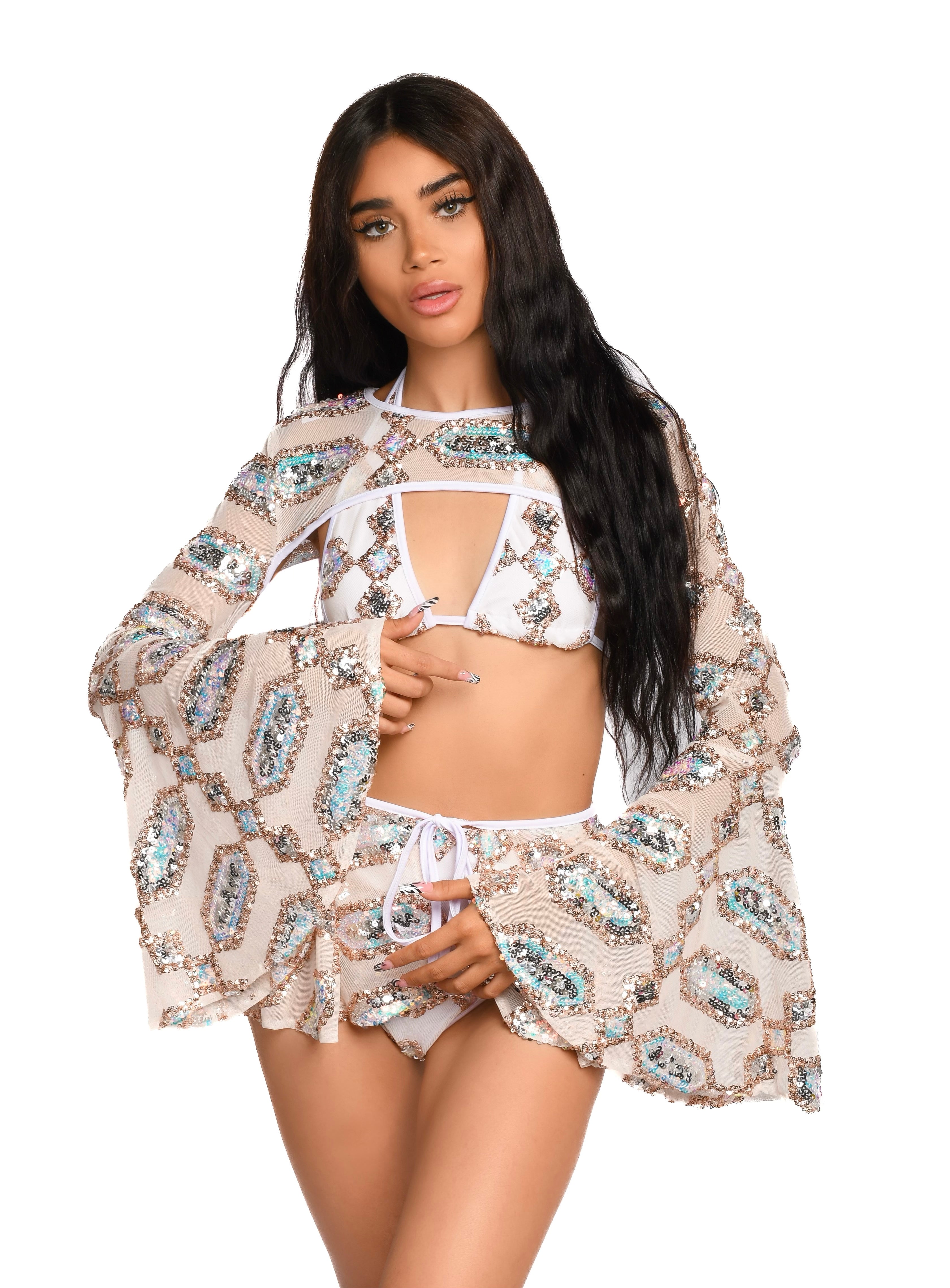 Moonstone Goddess Sequin Set