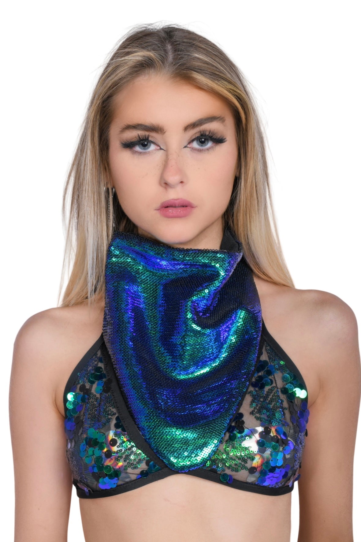 Bandana & Face Mask- Chameleon