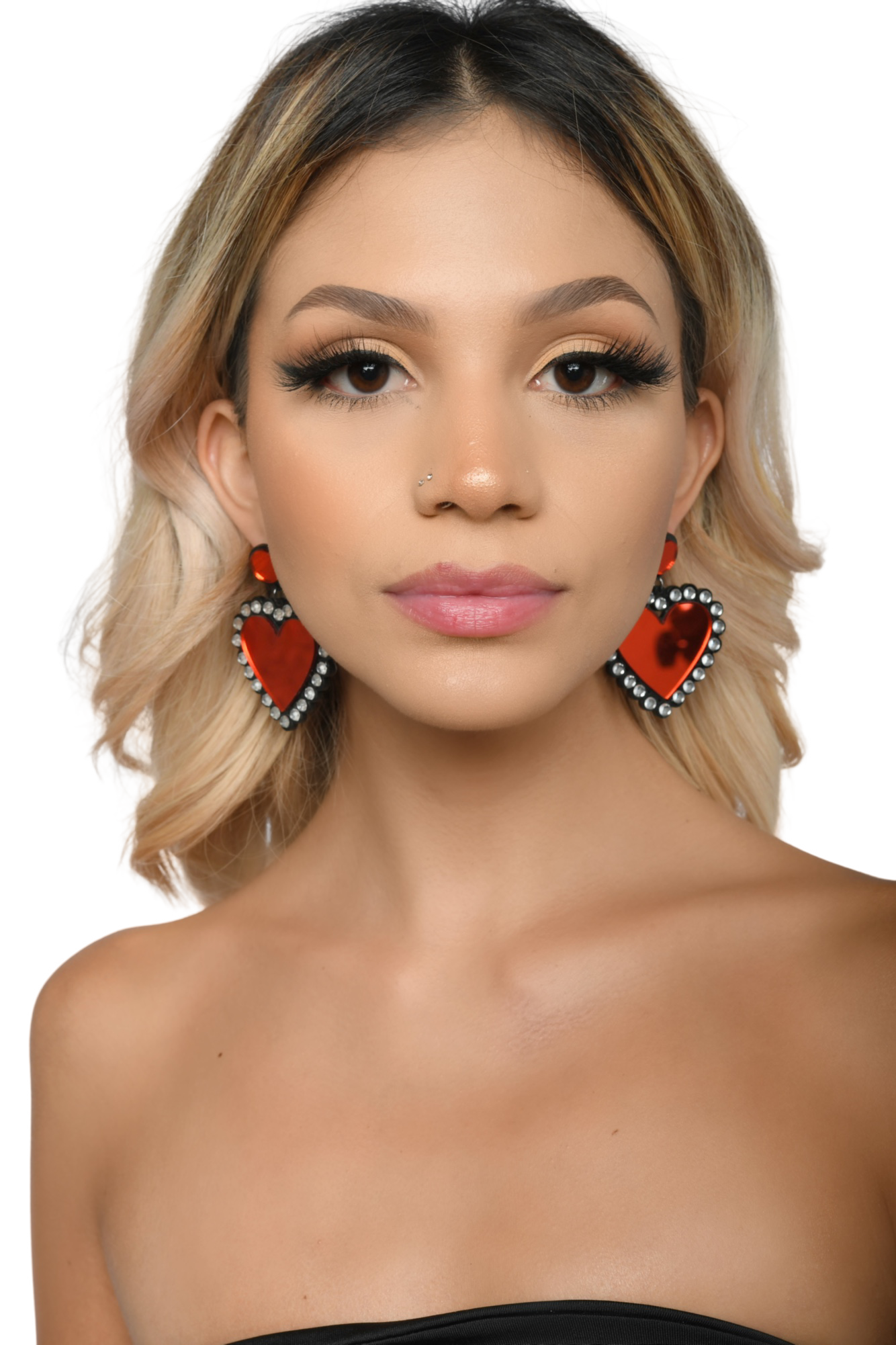 Red Heart Earrings