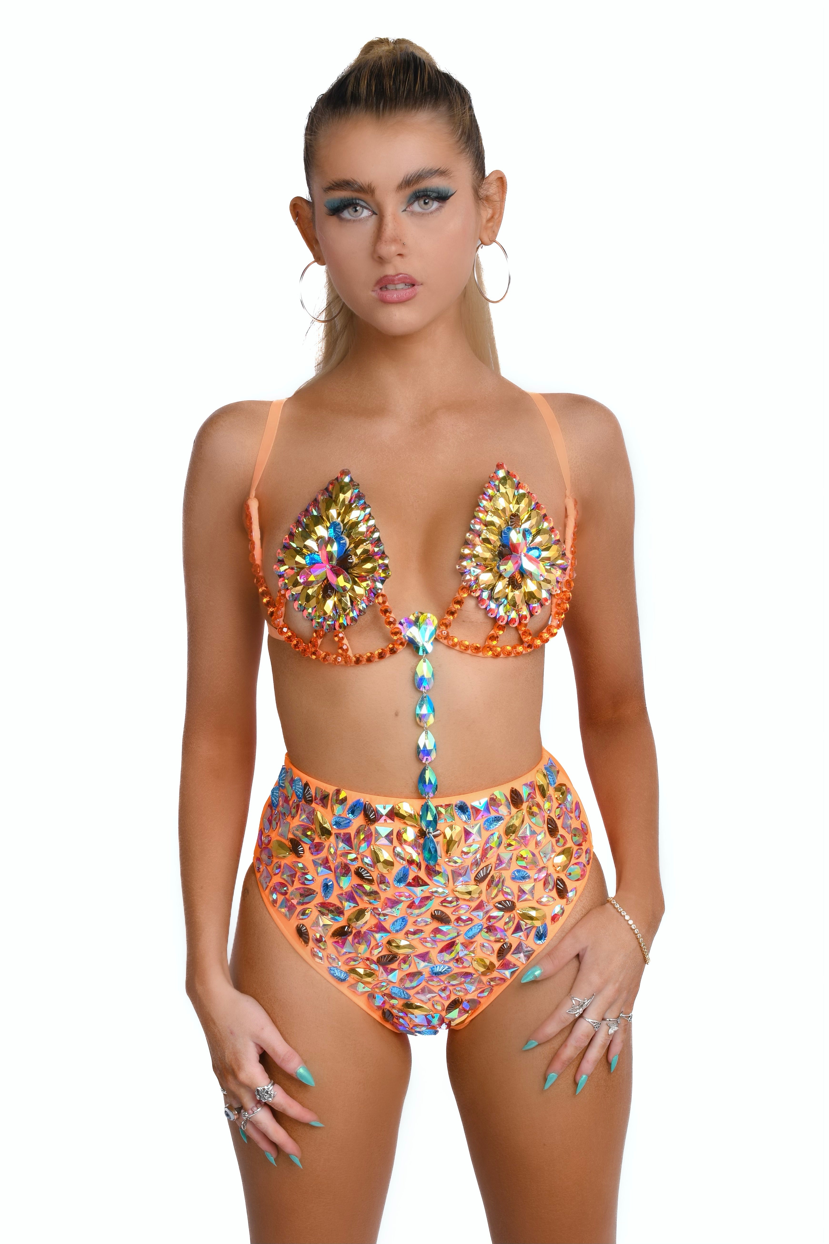 Amber Sunset Carnival Top