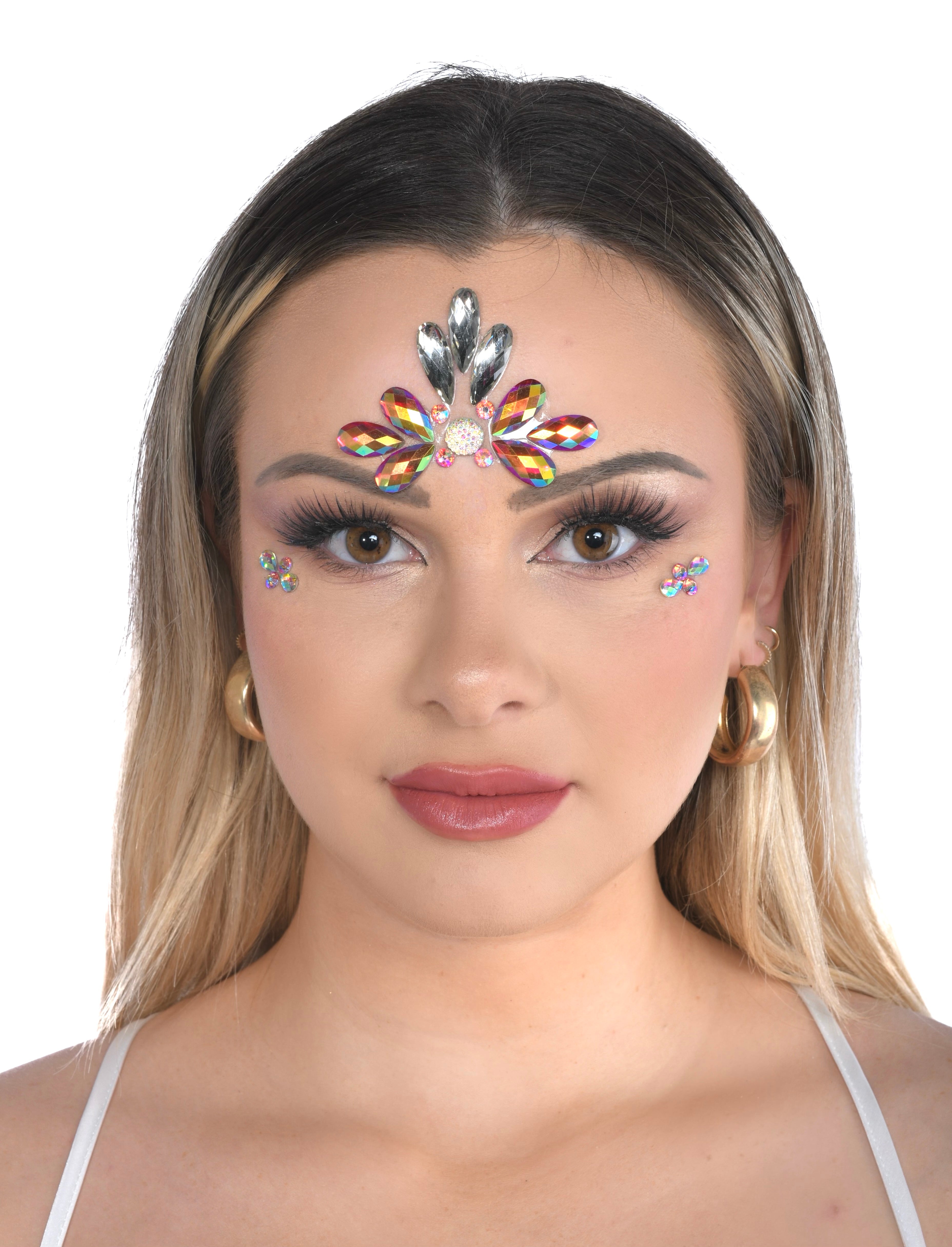 Daisy Rhinestone Crystal Face Jewels