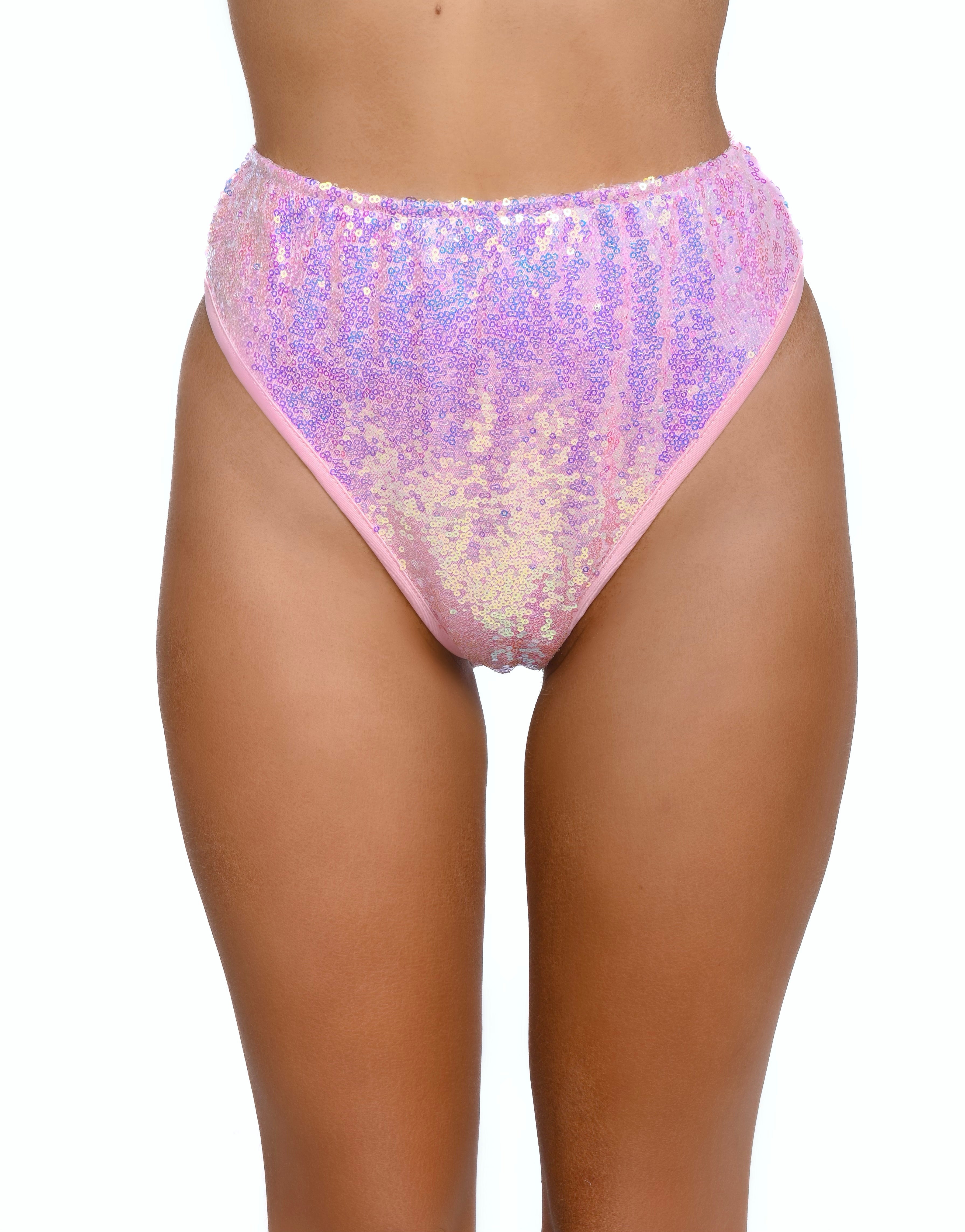 Cotton Candy Goddess Sequin Bottoms