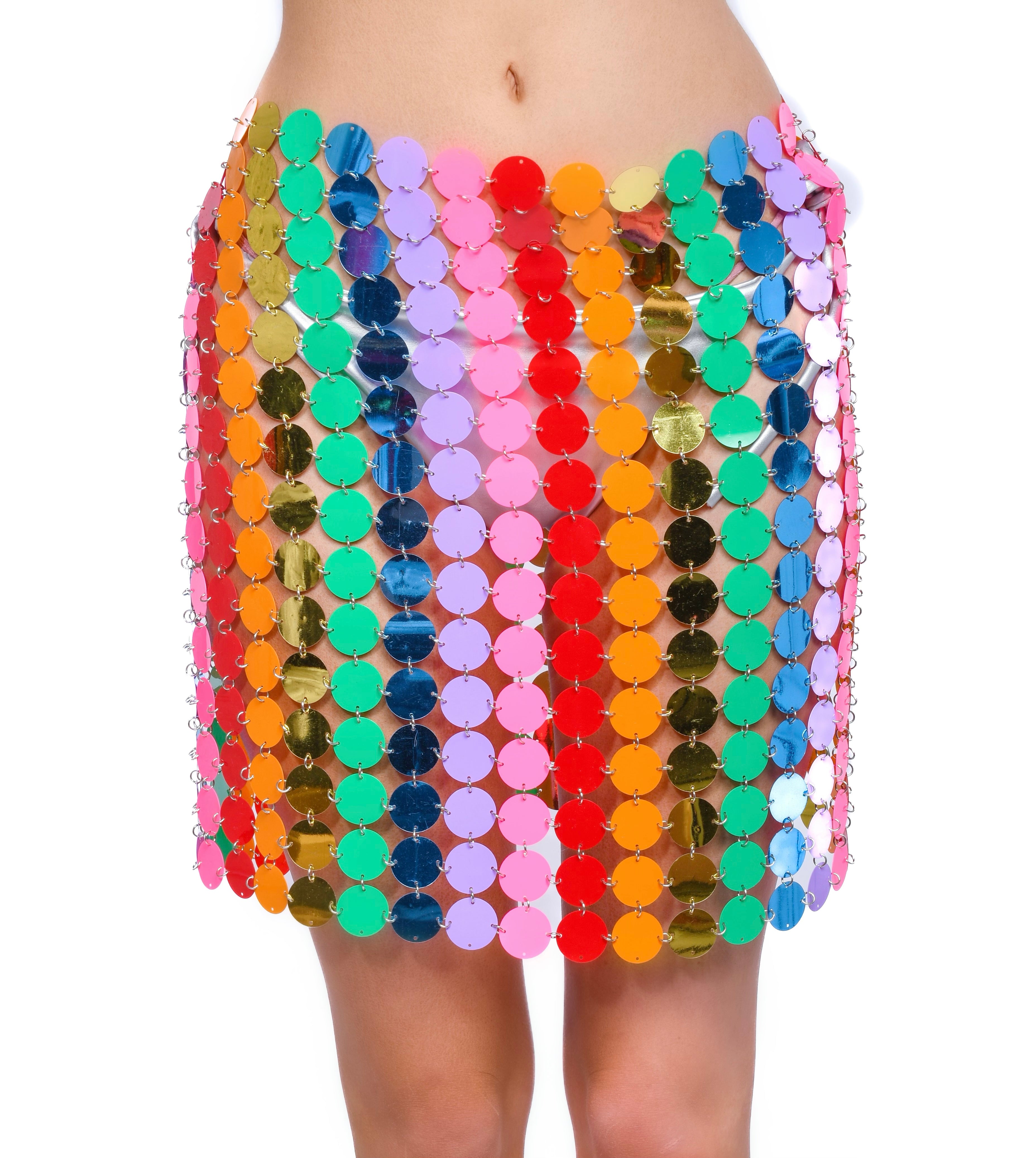 Rainbow Circle Skirt