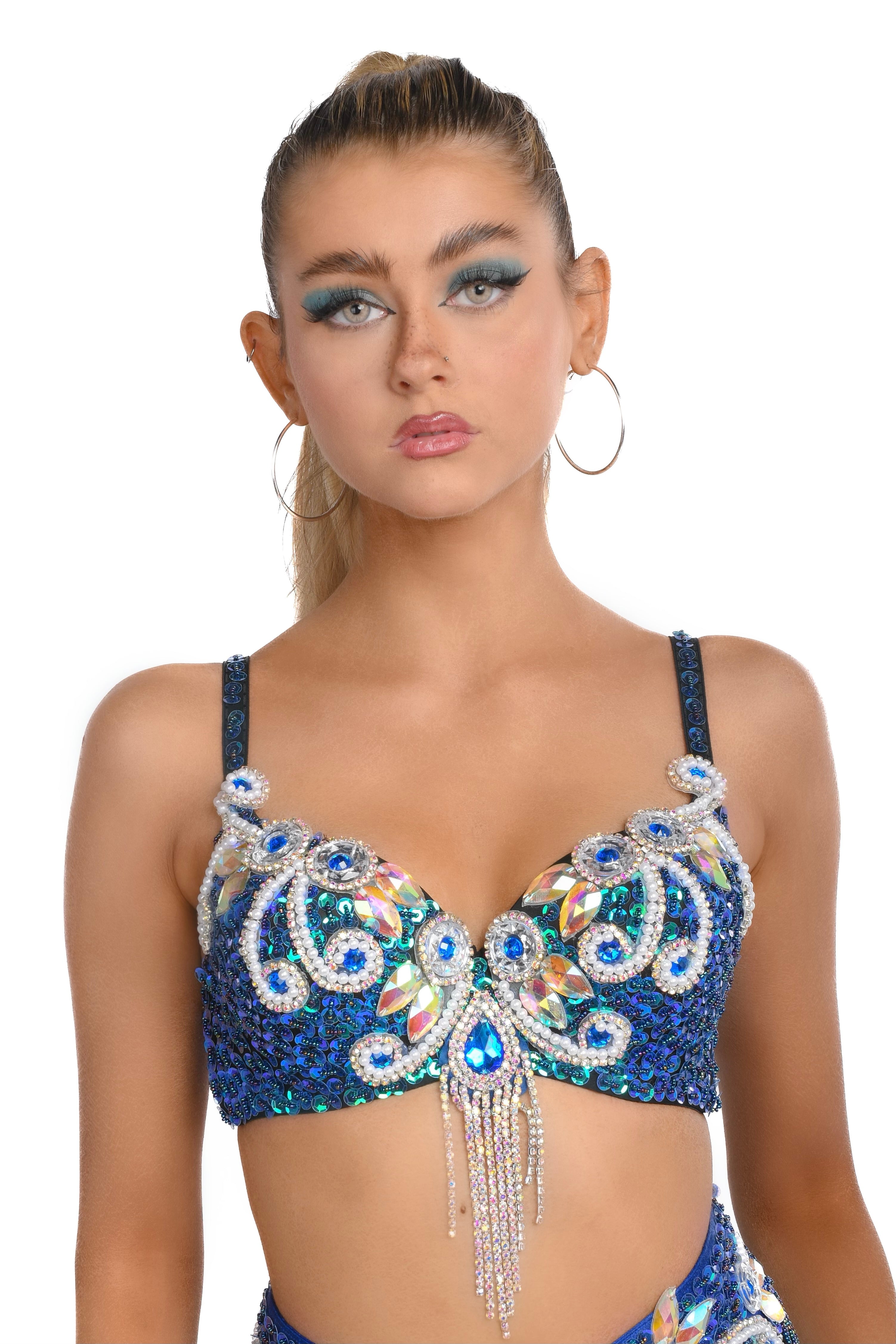 Deep Ocean Carnival Bra