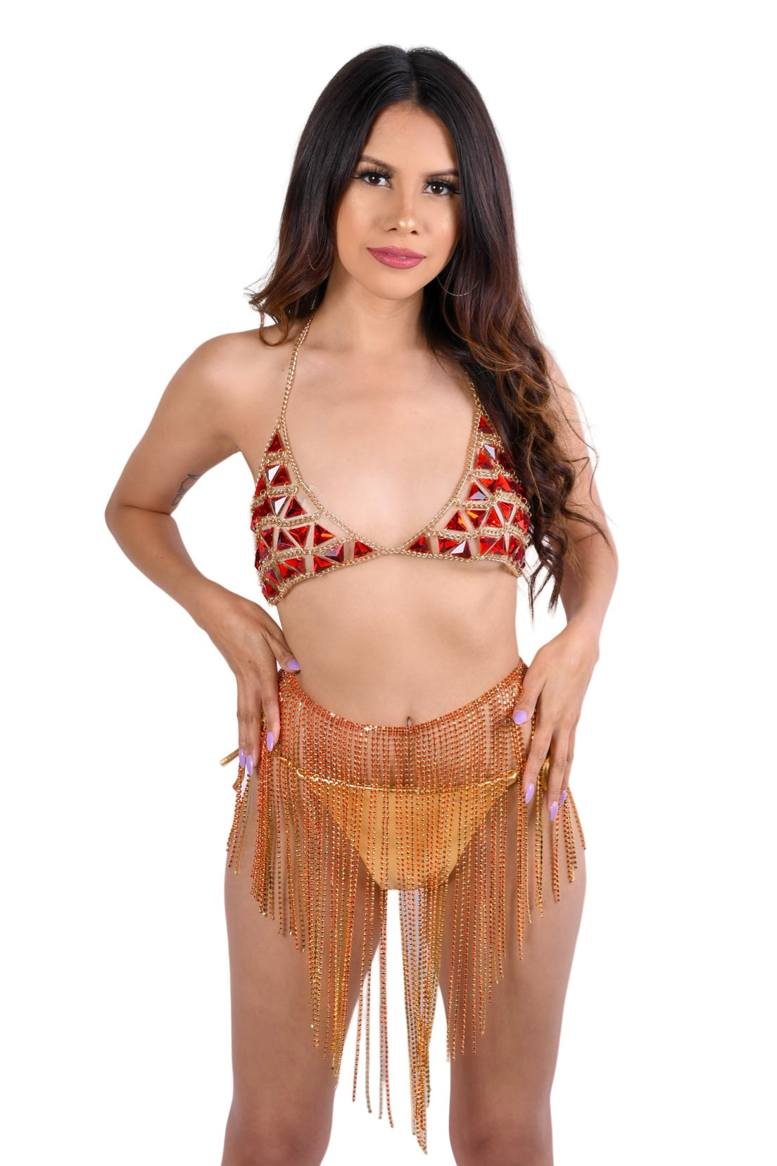 Empress Red Jewel Top