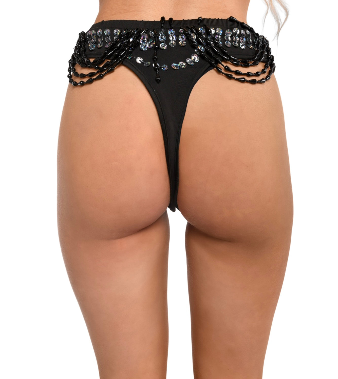Hand Stitched Sequin Cheeky Bottoms- Disco Barbie
