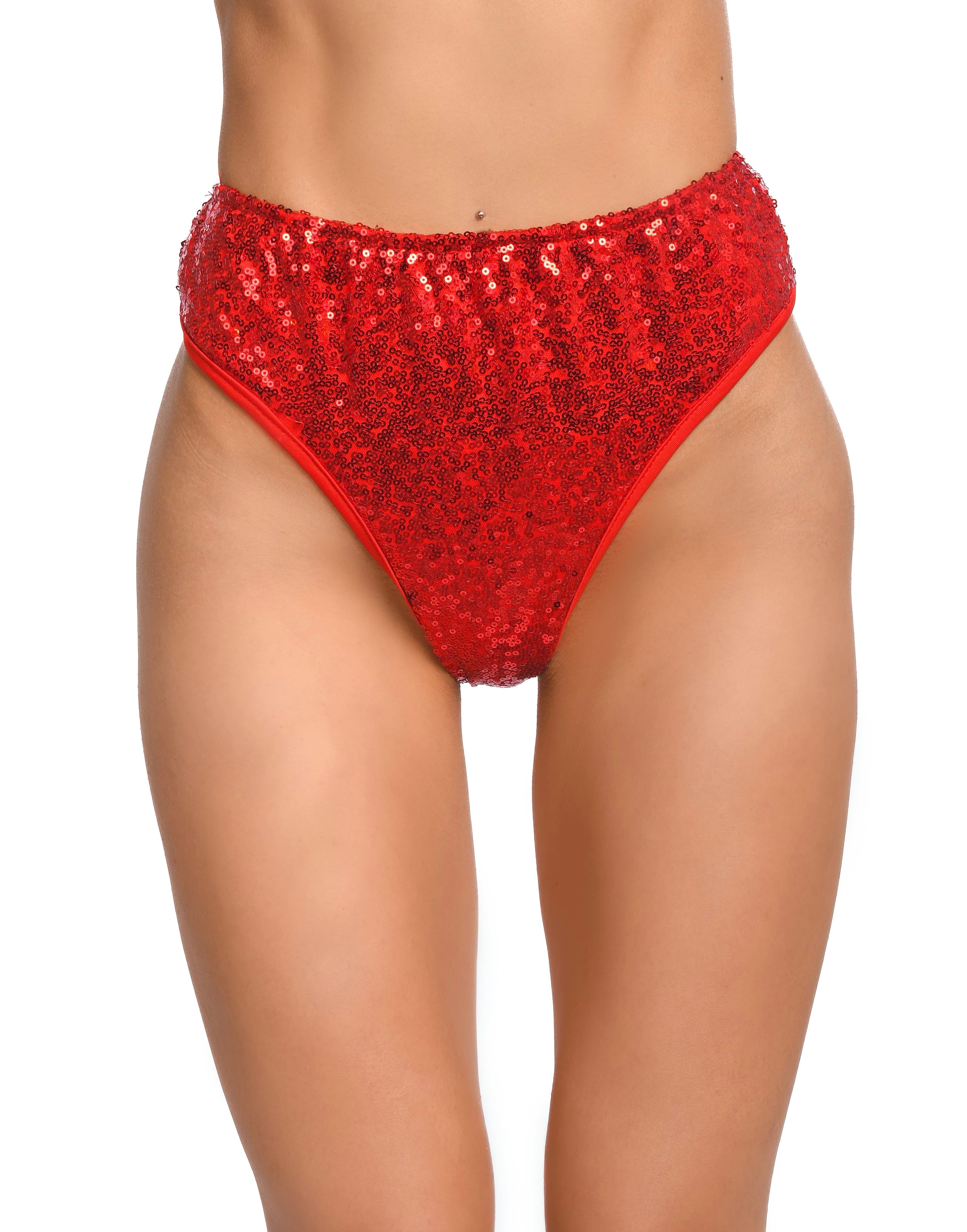 Ruby Sequin Bottoms