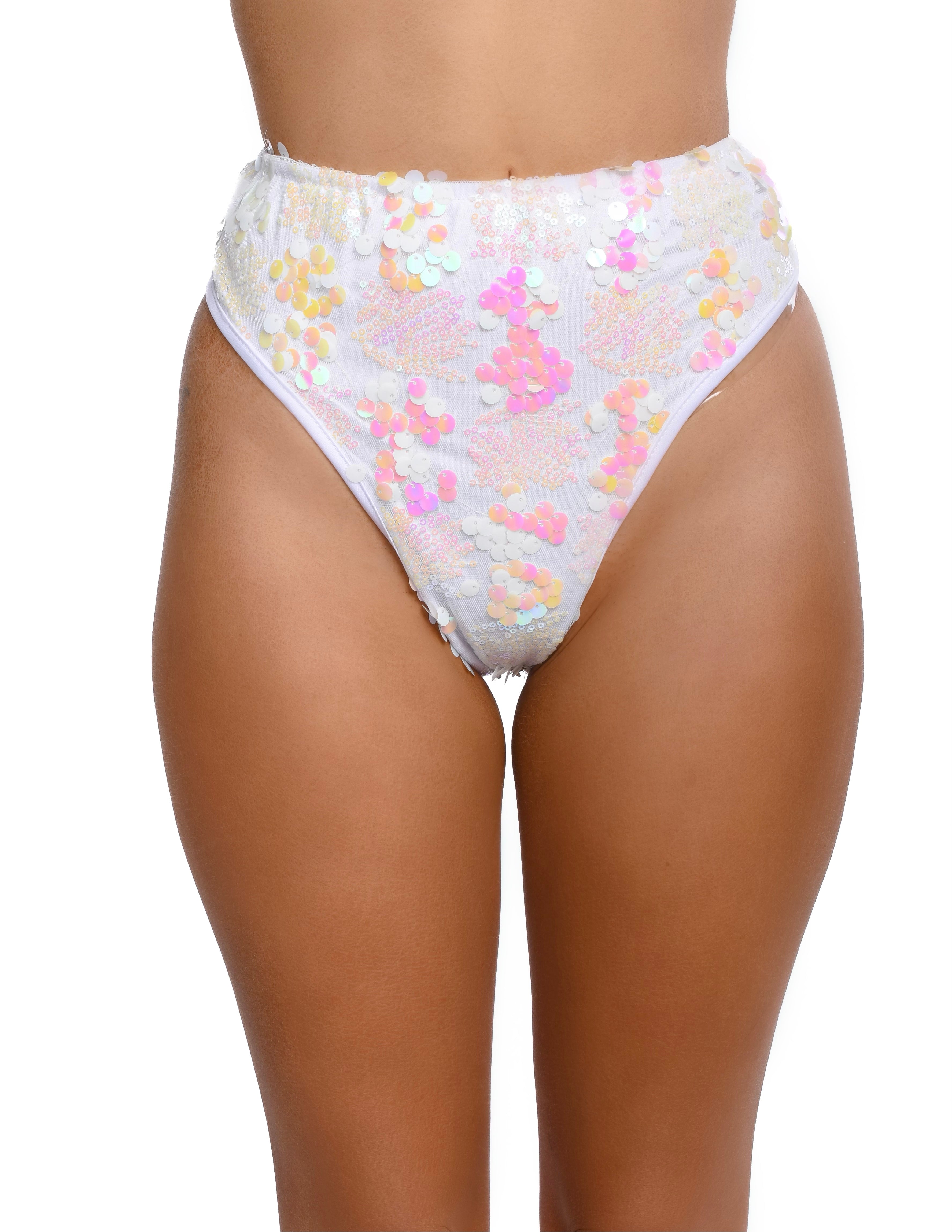 Pink Angel Goddess Sequin Bottoms