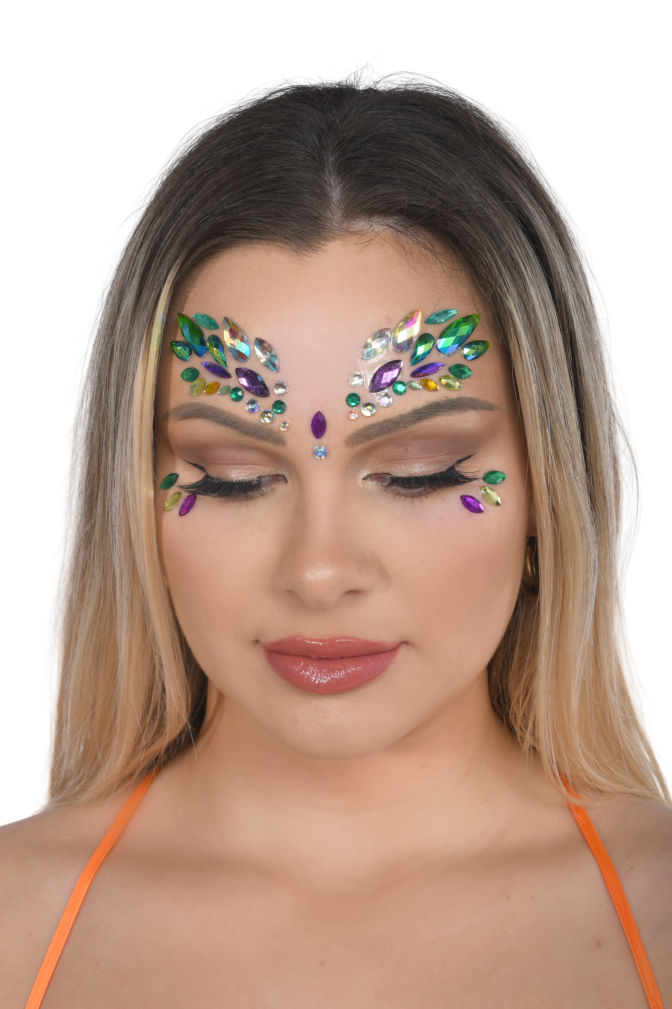 Forest Fairy Rhinestone Crystal Face Jewels