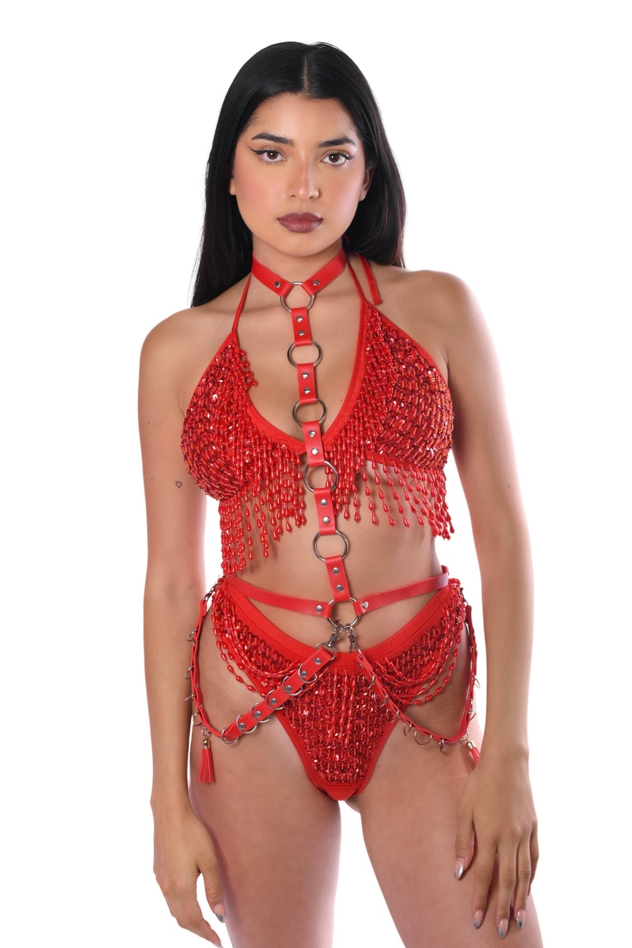 FULL OUTFIT - Red Devil (Set + Harness)