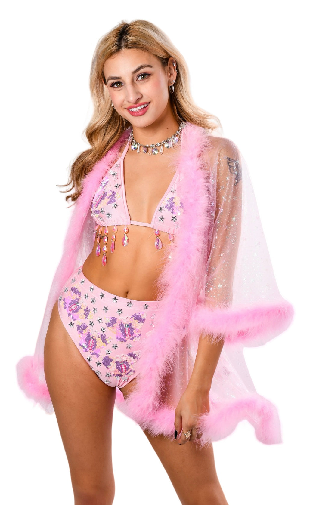FULL OUTFIT - Pink Butterfly