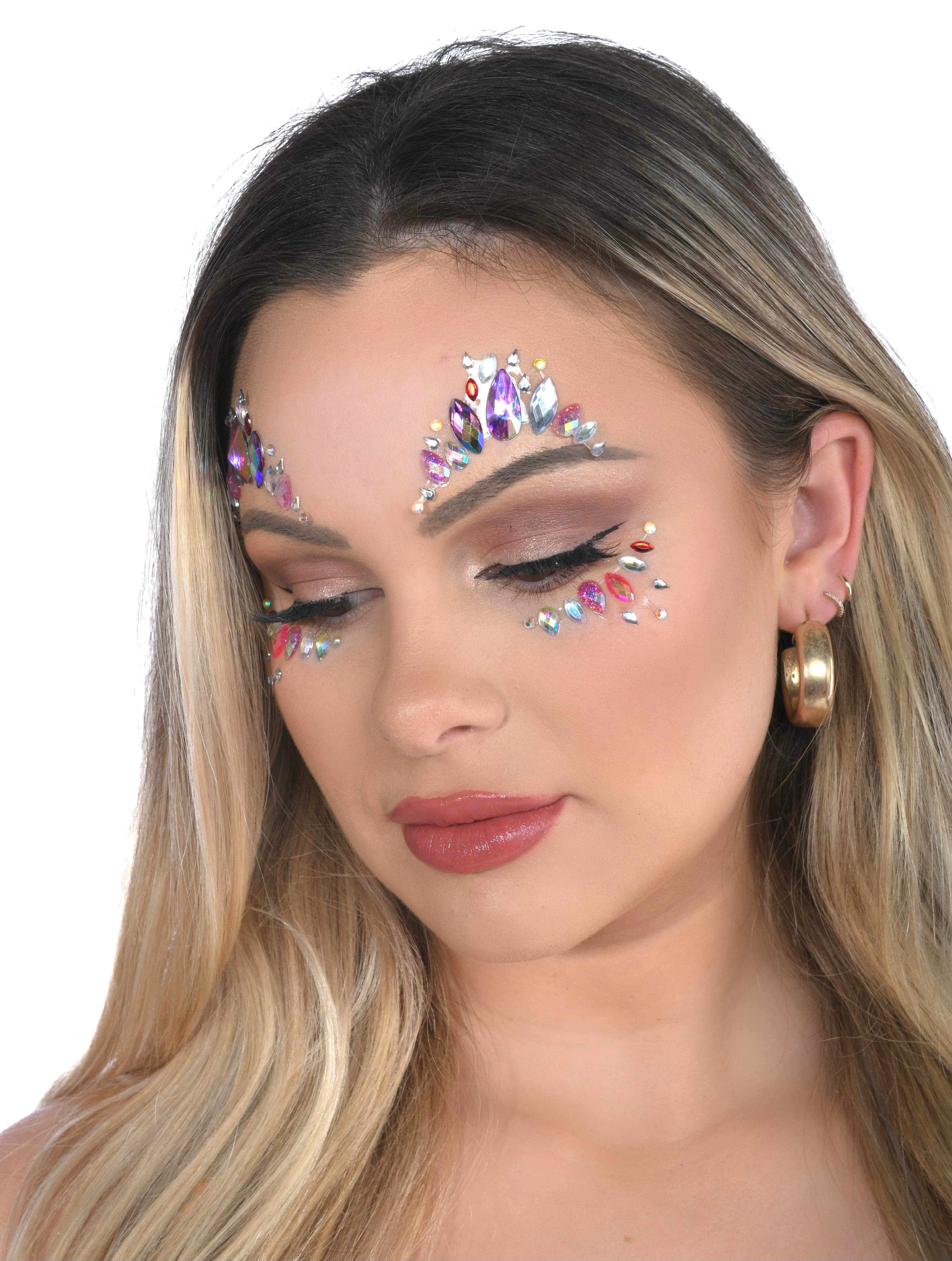 Candy Rhinestone Crystal Face Jewels