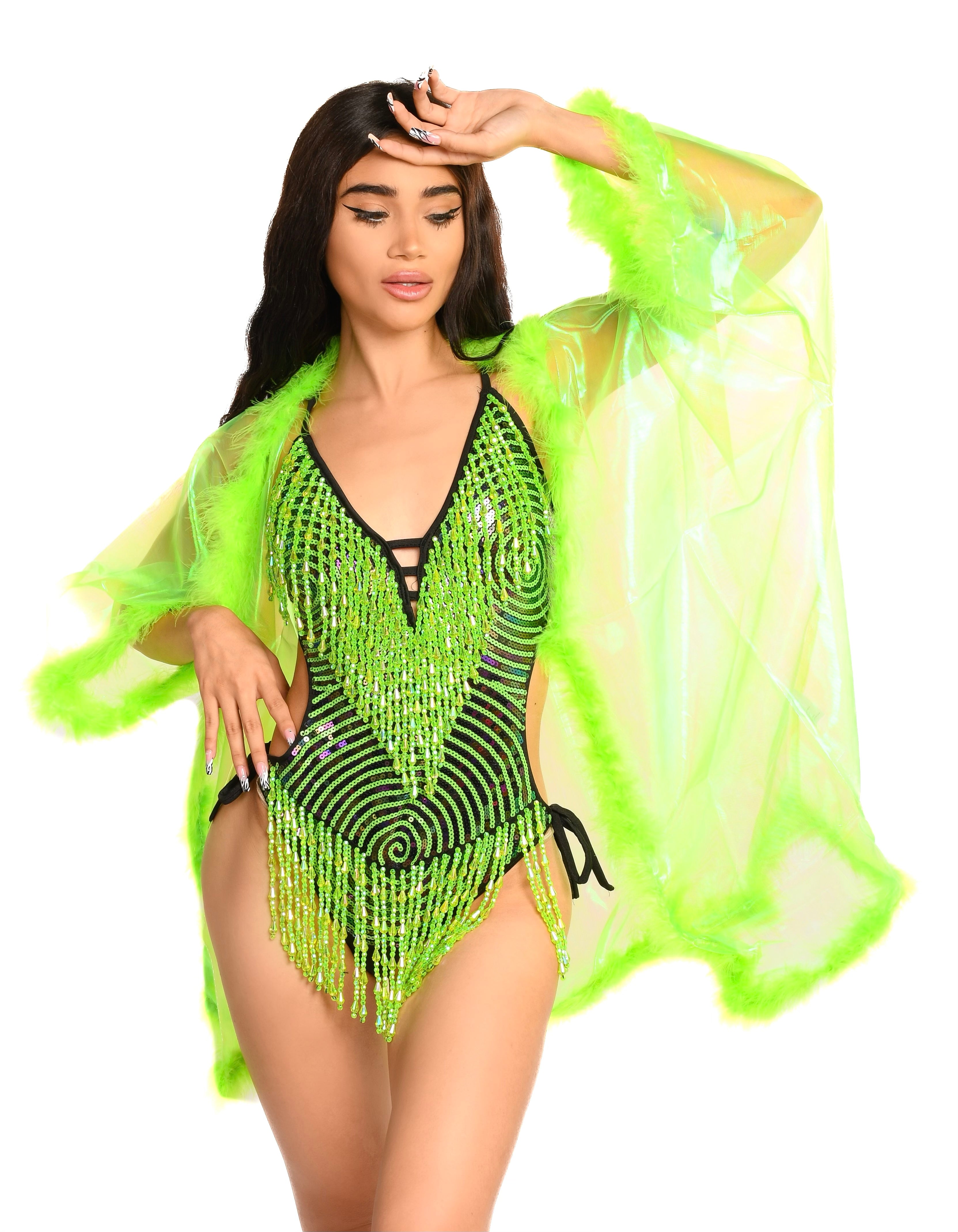 FULL OUTFIT- Neon Spiral