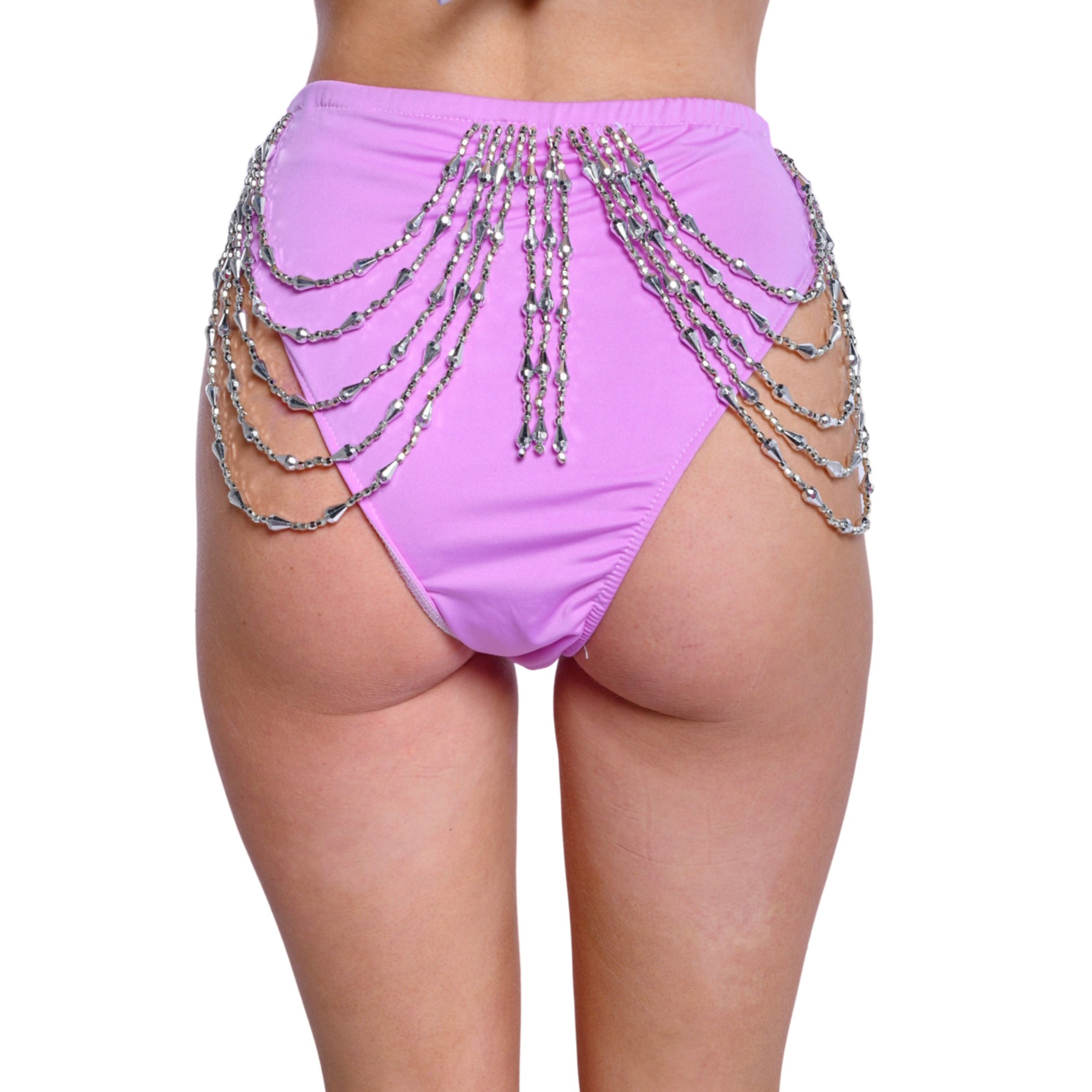 Hand Stitched Bottoms-Lilac Sparkle