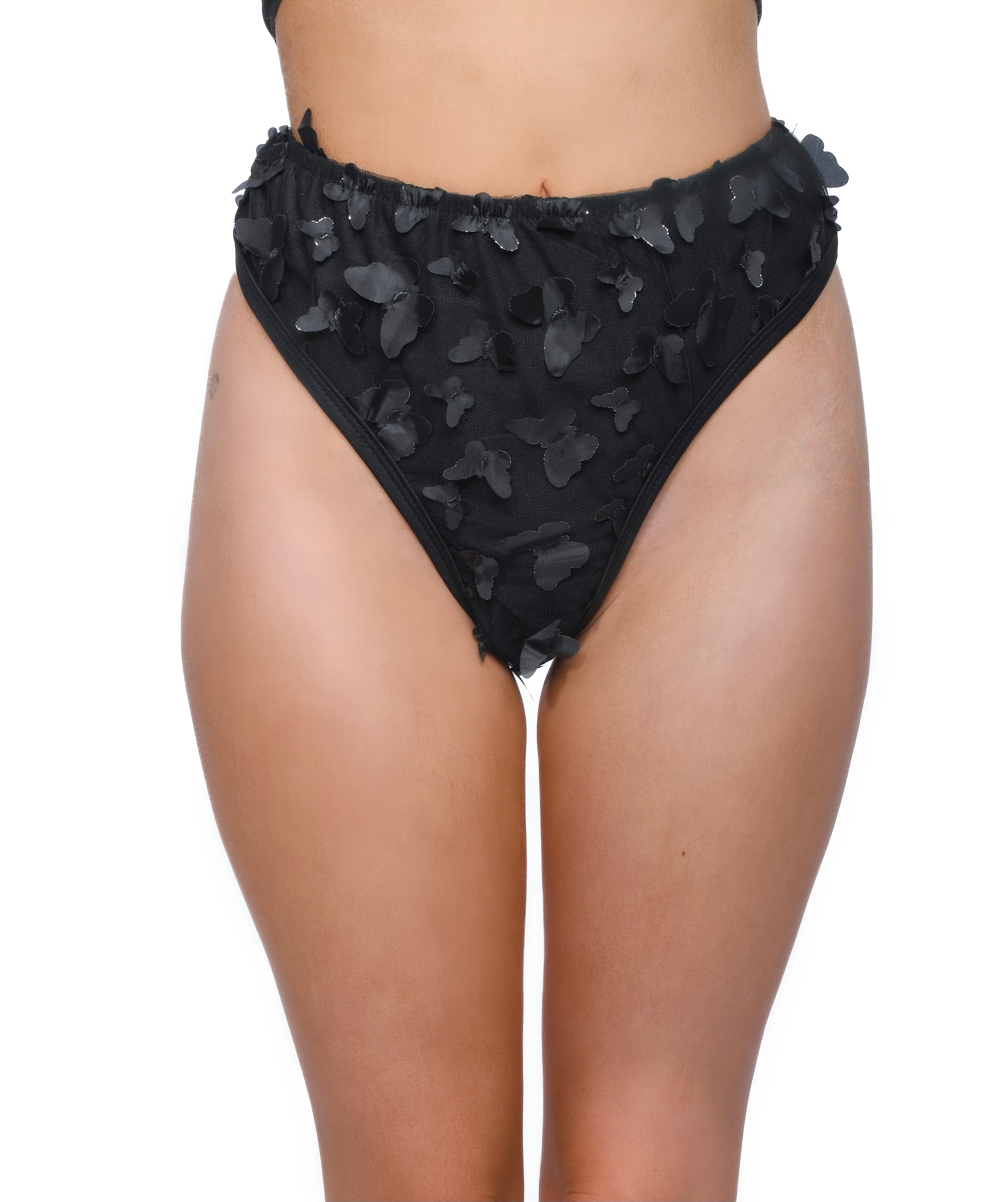 Midnight Butterfly 3D Bottoms