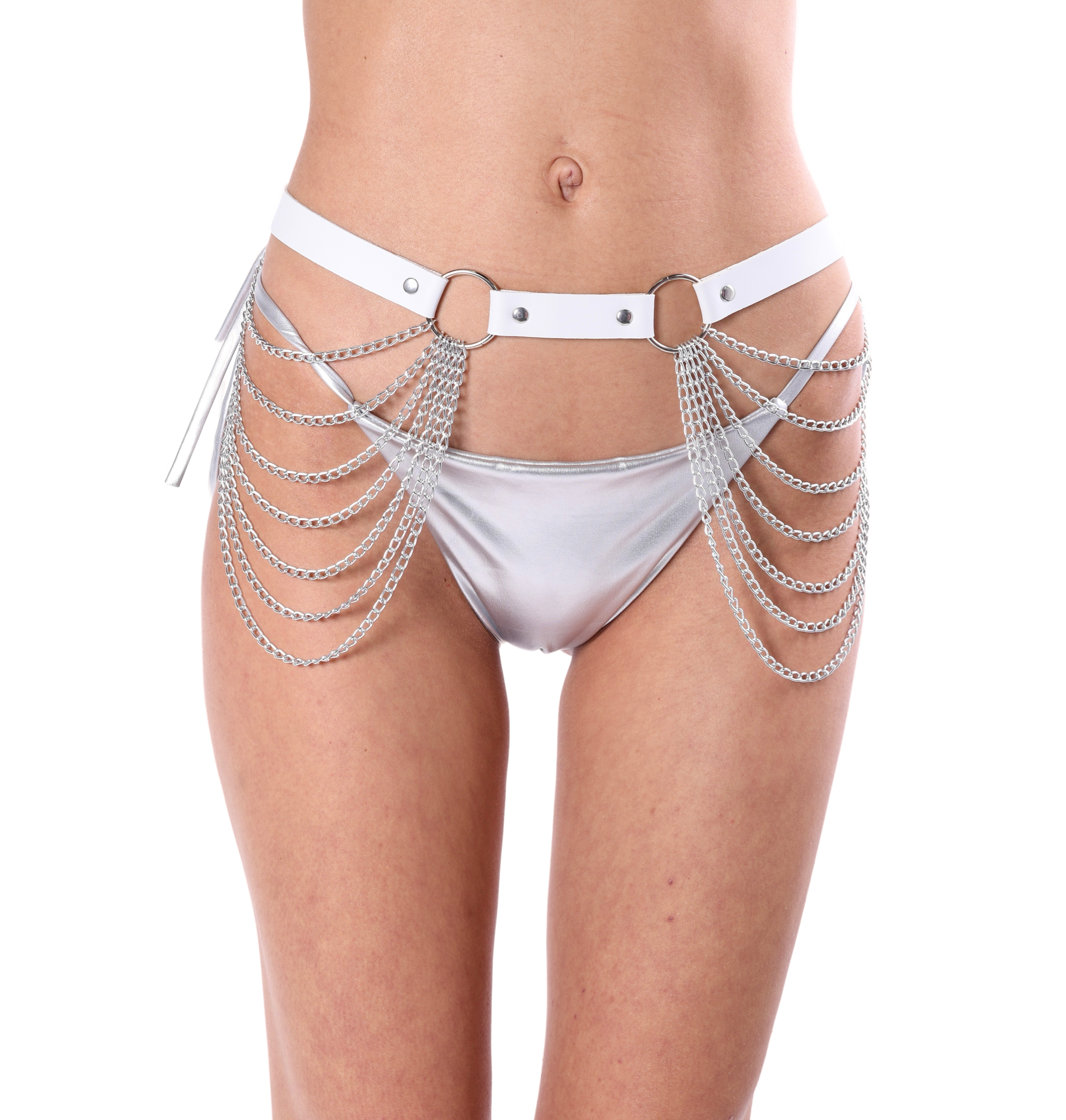 White Angel Harness Chain Set