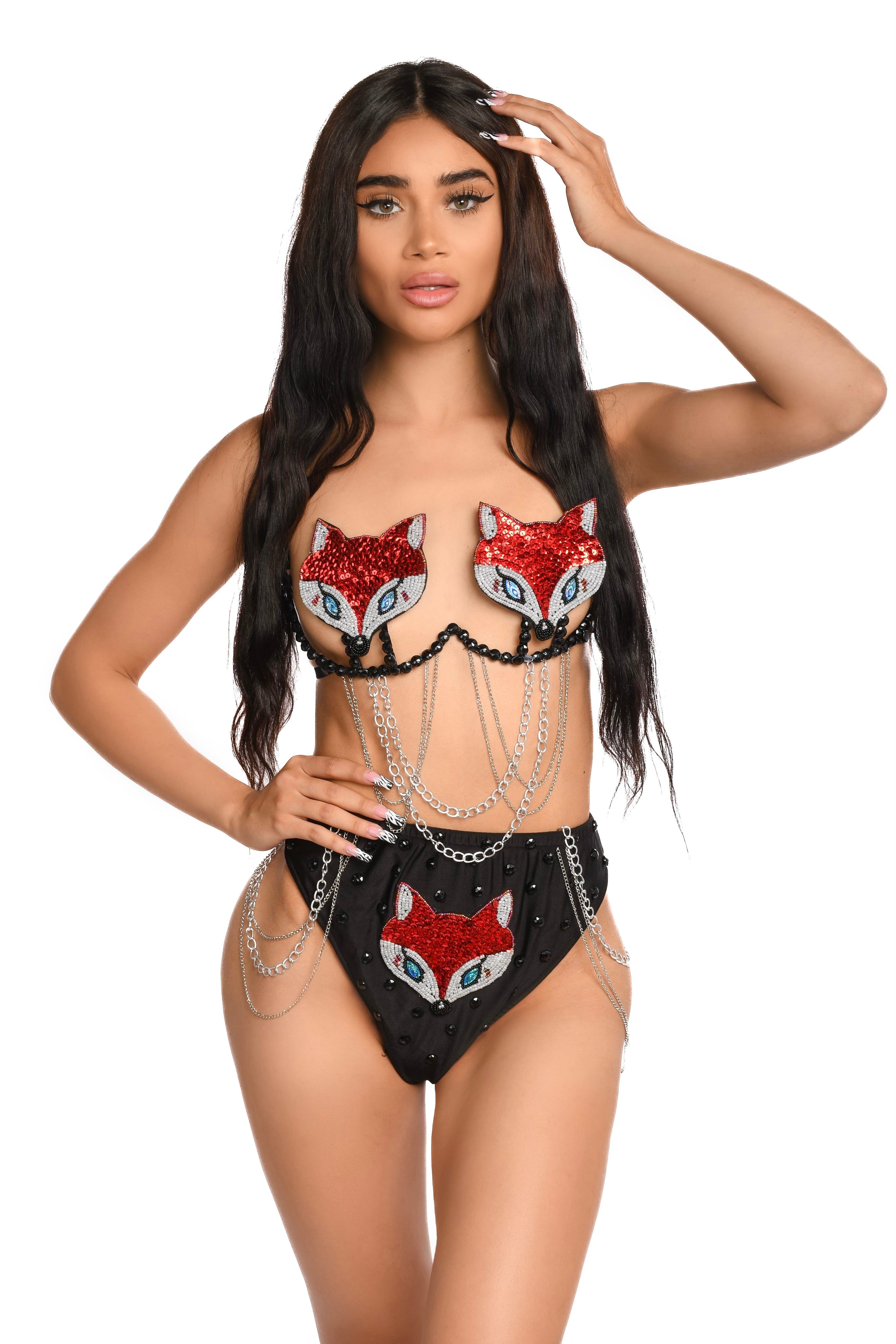 Foxy Babe Carnival Top