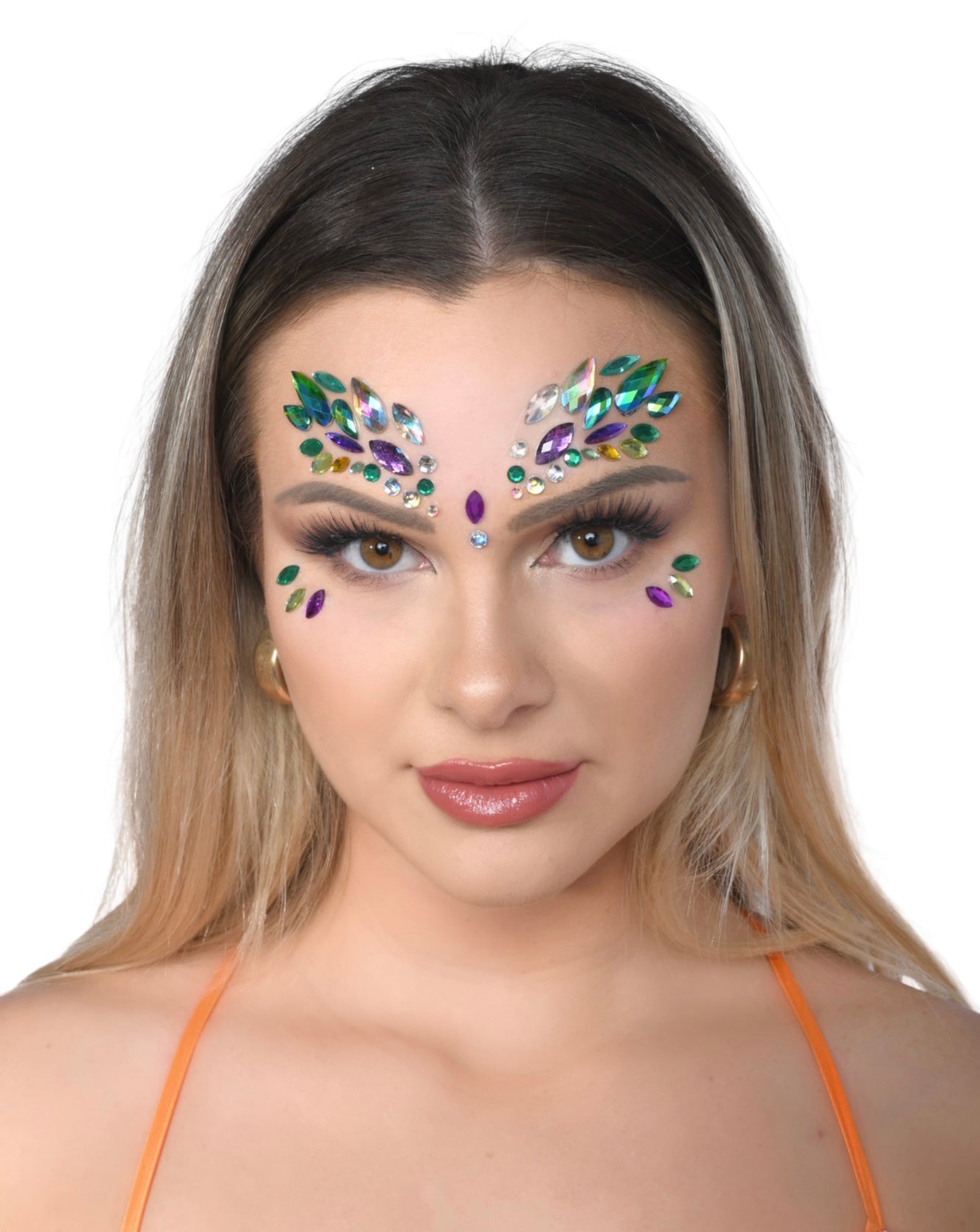 Forest Fairy Rhinestone Crystal Face Jewels