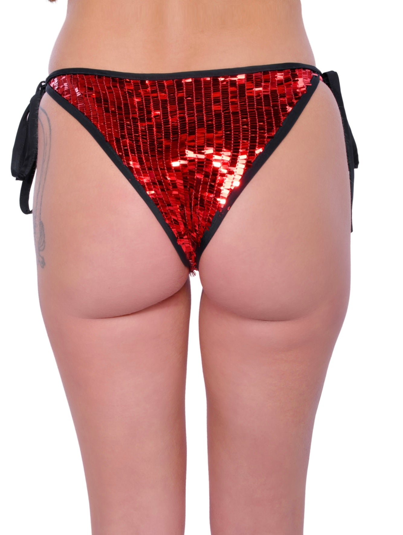 Red Sequin Bottoms
