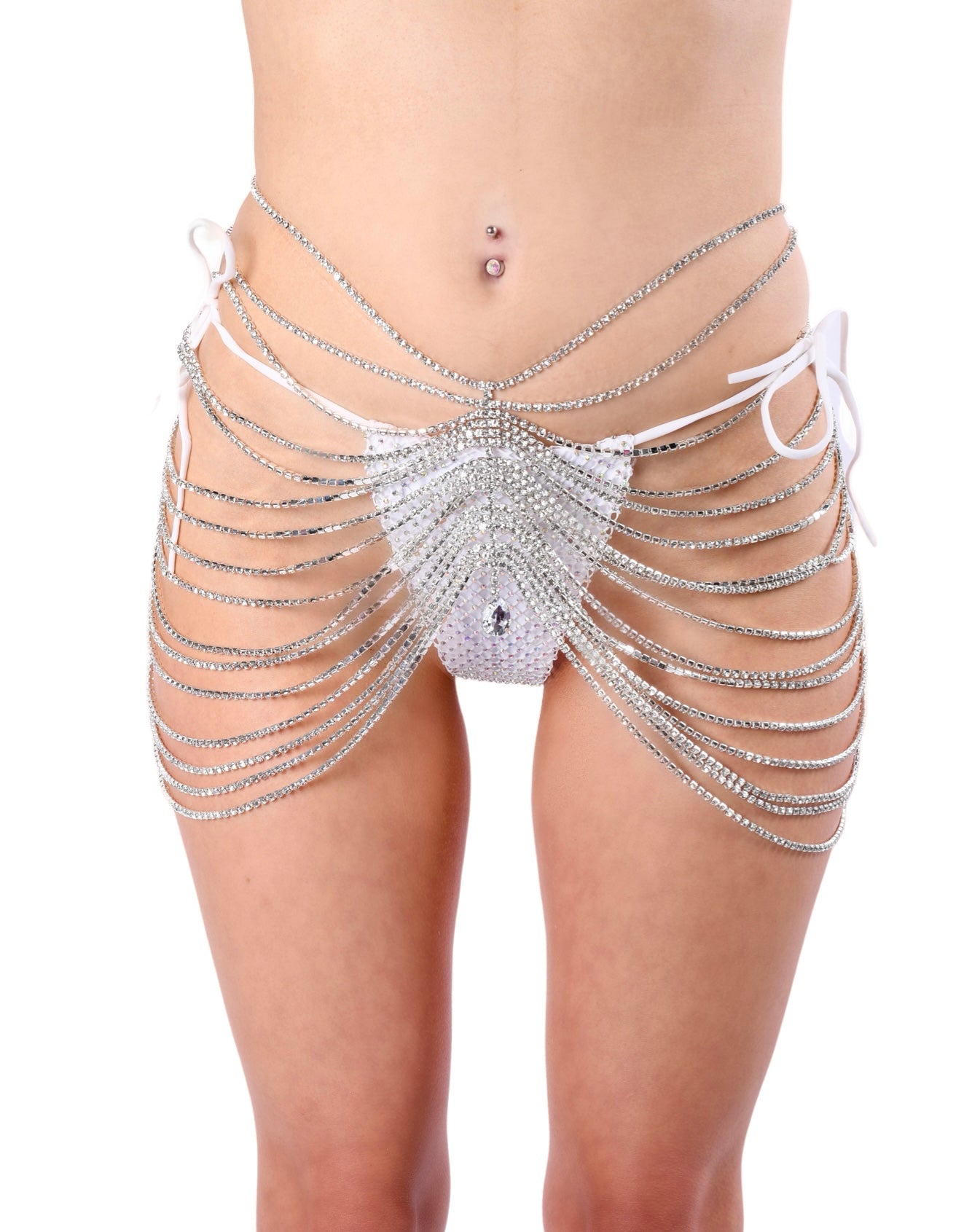 Crystal Fairy Rhinestone Skirt