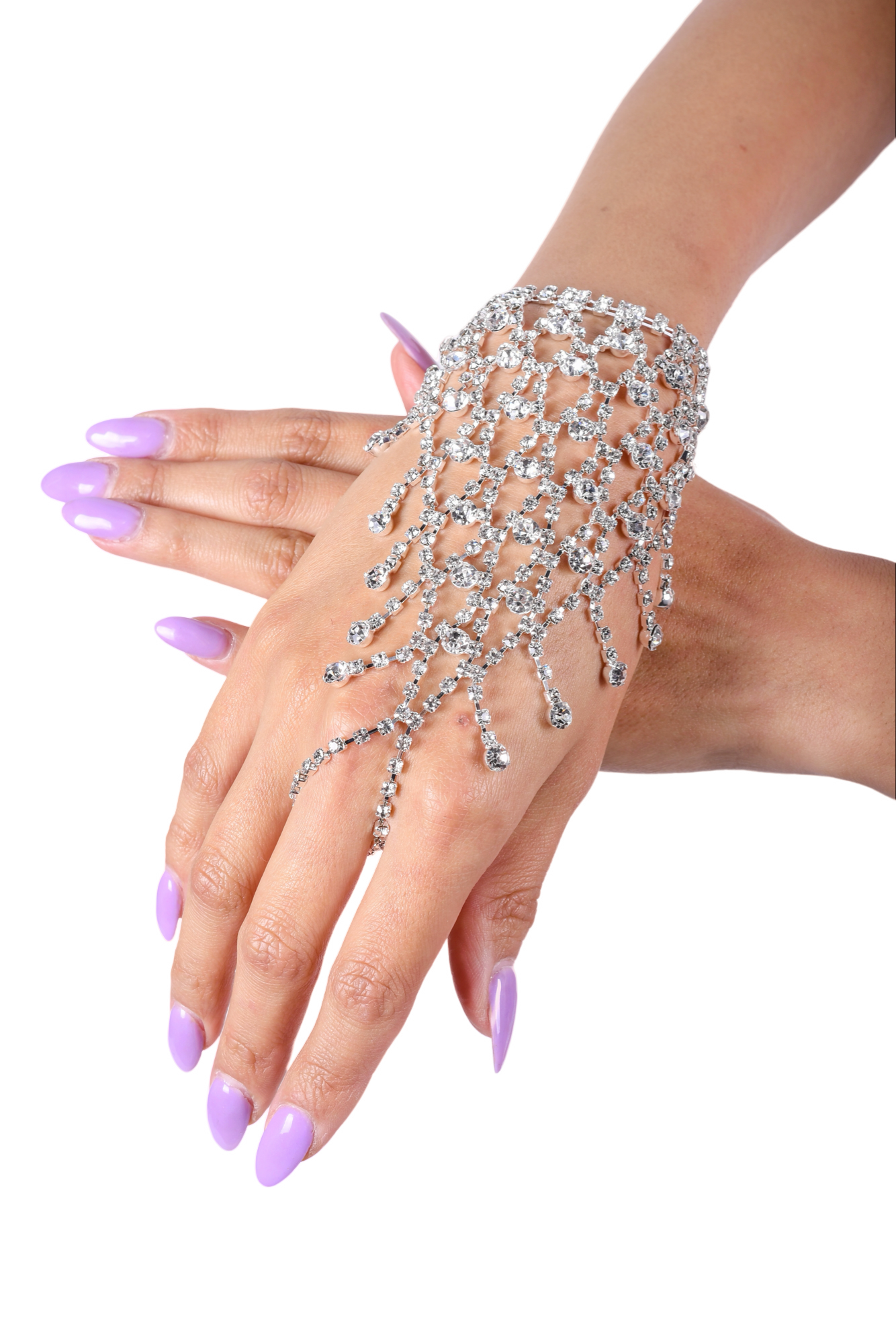 Diamond Crystal Hand Glove