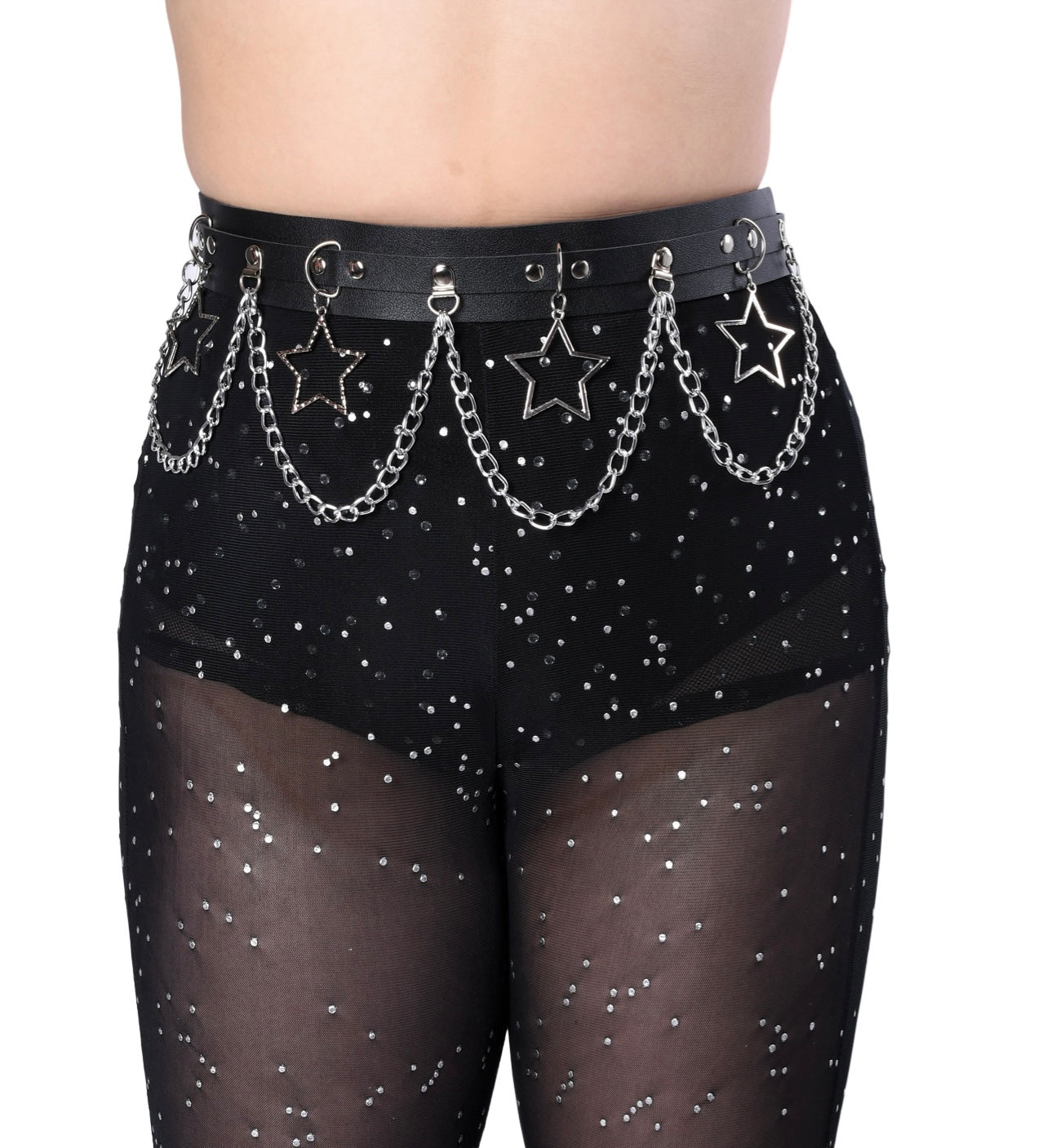 Midnight Star Vegan Leather Belt