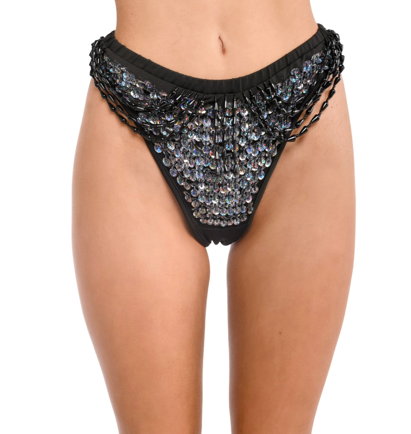 Hand Stitched Sequin Cheeky Bottoms- Disco Barbie