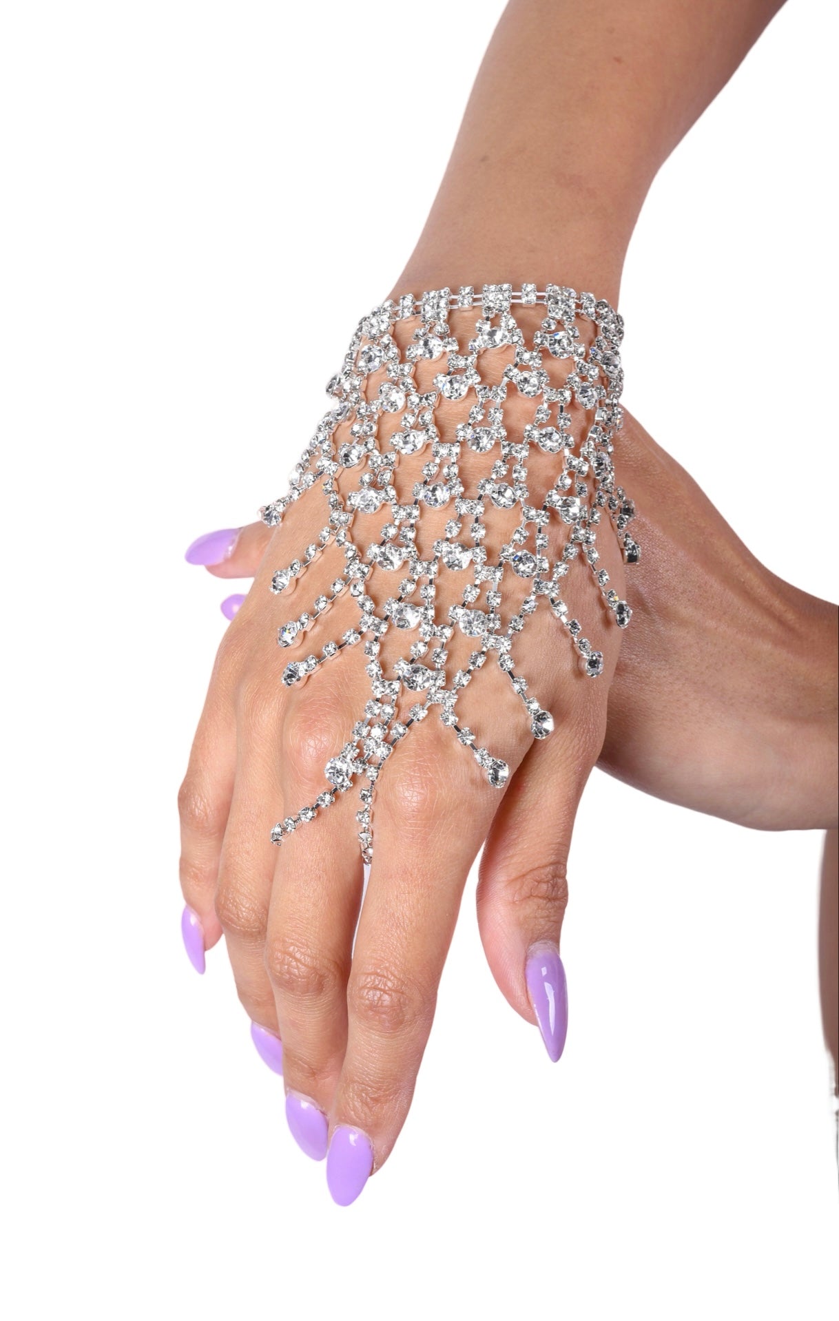 Diamond Crystal Hand Glove